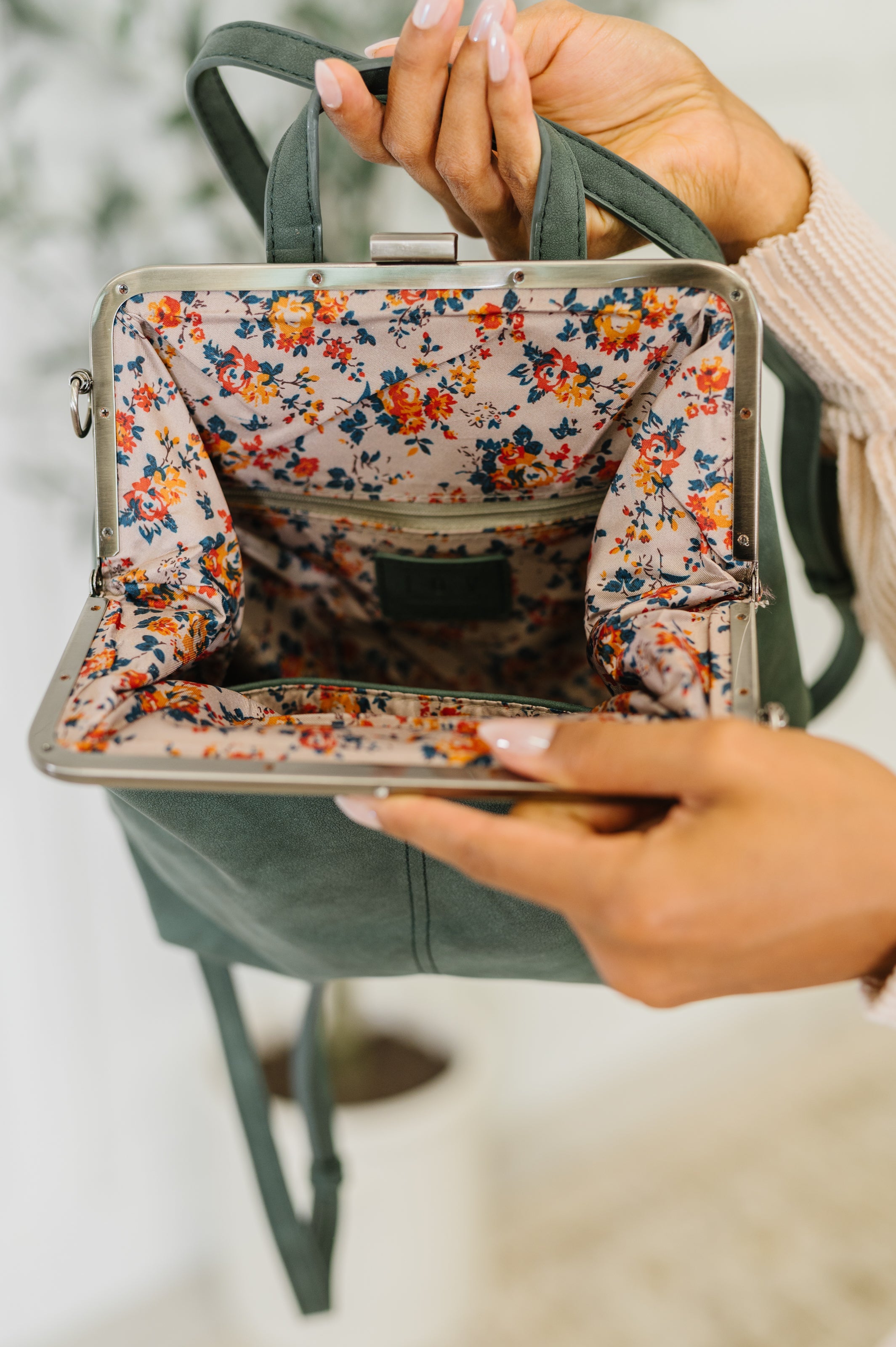 Bridget Backpack in Peacock - Charming Charlie