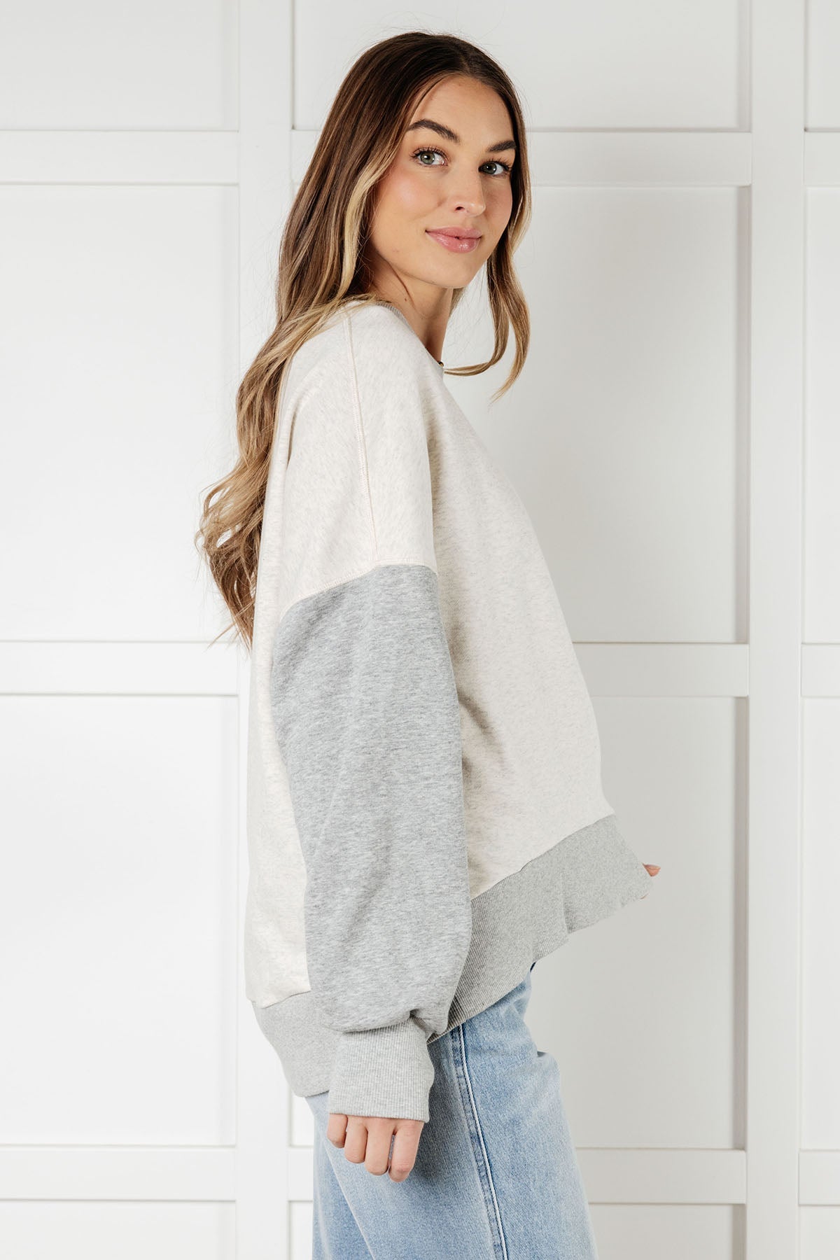 Bring it Together Color Block Pullover - Charming Charlie