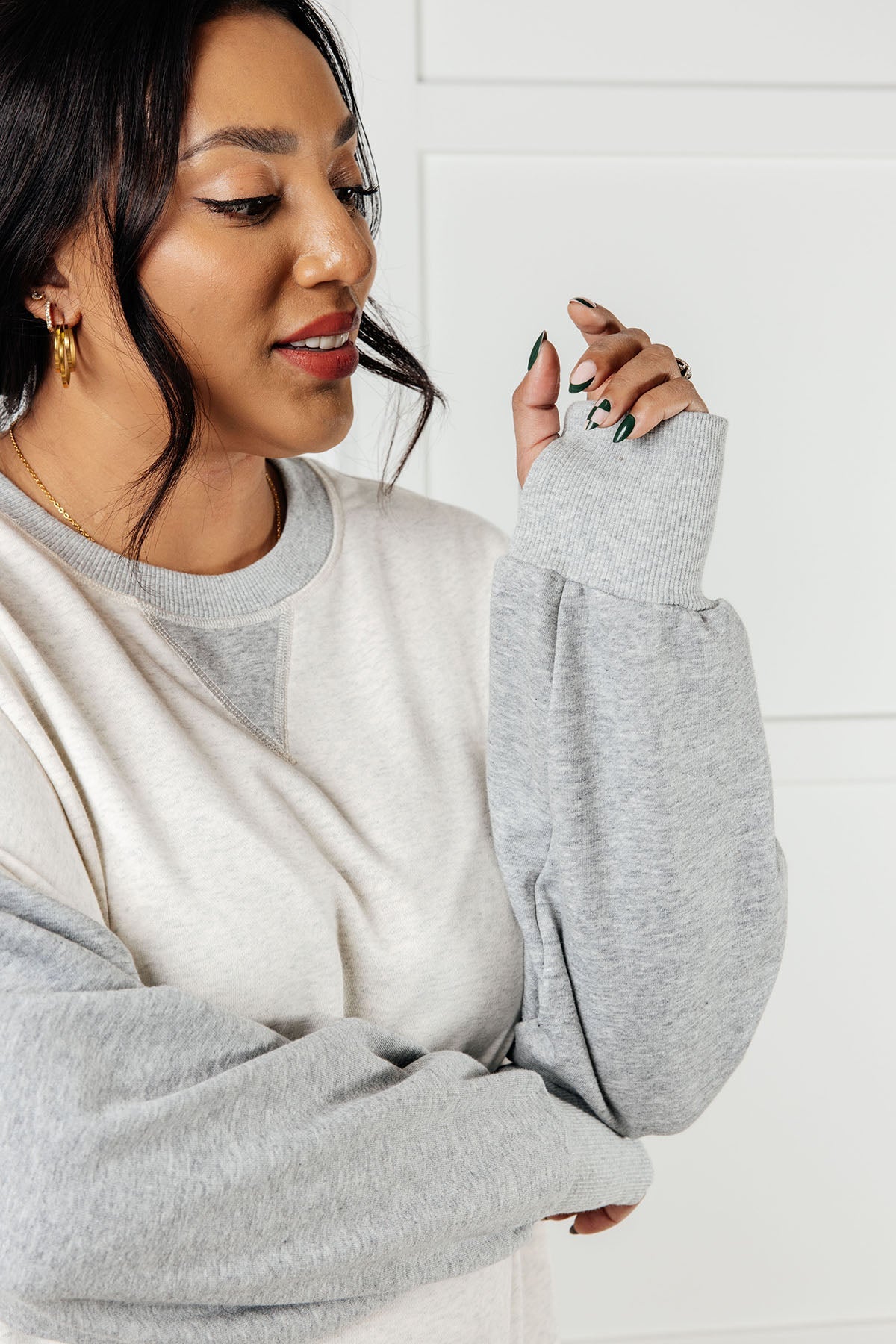 Bring it Together Color Block Pullover - Charming Charlie