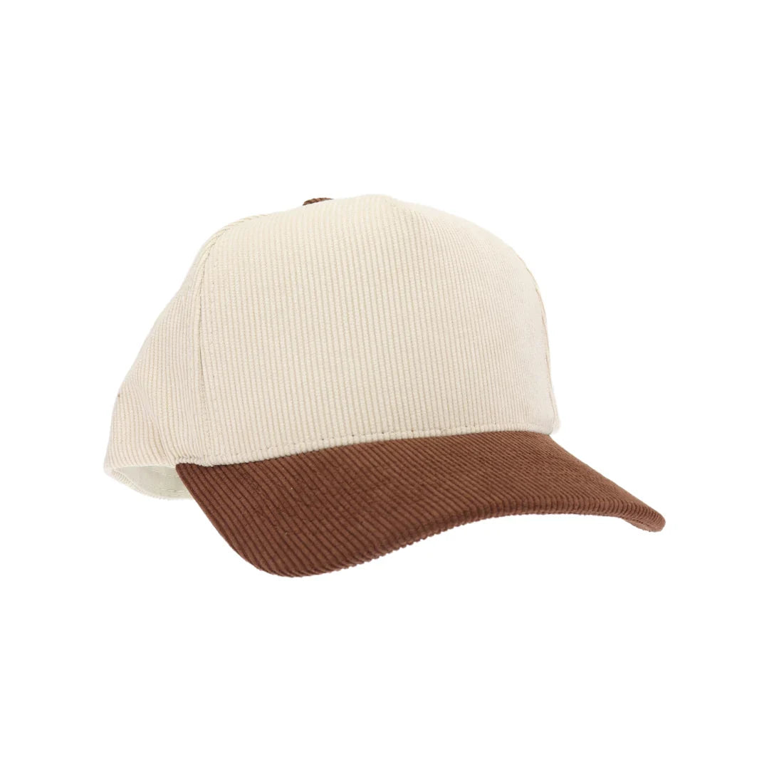 C.C Two Tone Corduroy Trucker Cap - Charming Charlie