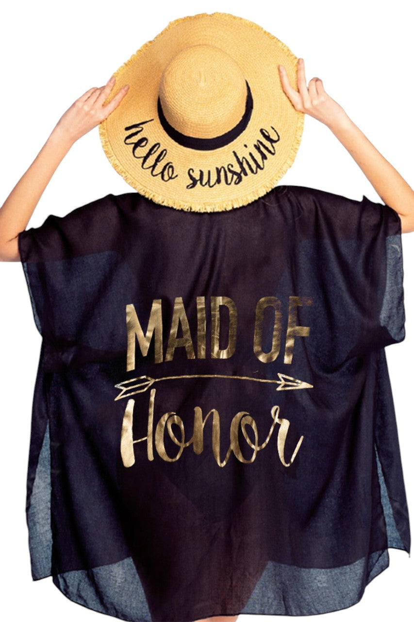 Black C.C ORIGINAL BEACH COVERUP is the perfect addition to any beach day. Made with high-quality materials, it provides excellent coverage while also being lightweight and breathable. With its original design, you'll stand out on the beach and feel comfortable at the same time.