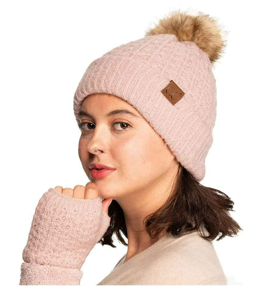 C.C Smocking Stitch Pattern Pom Beanie Hat, Warm Winter Beanie Hat; before running out the door into the cool air, you’ll want to reach for this toasty beanie to keep you incredibly warm. Comfortable beanie keep your head and ear warm during the winter. Awesome winter gift accessory! This smocking stitch pattern pom beanie can be worn both casual and sophisticated wear and also perfect for outdoor fashion, including biking, camping, ice skating, snowboarding, running and more.