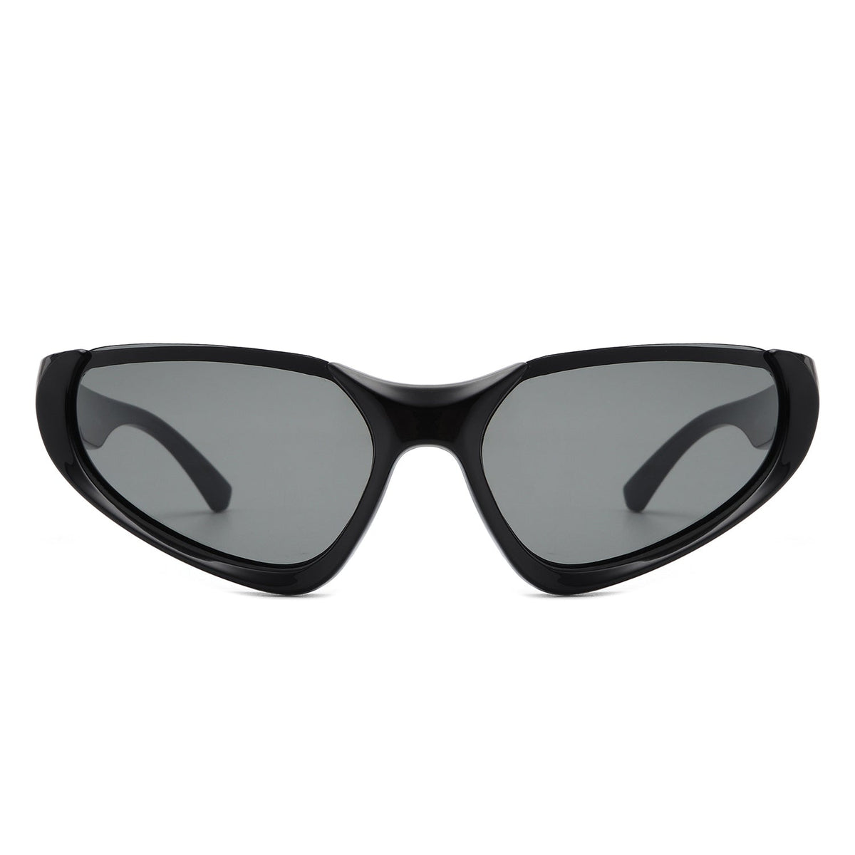 Dazzling - Rectangle Retro Fashion Wrap Around Sunglasses - Charming Charlie