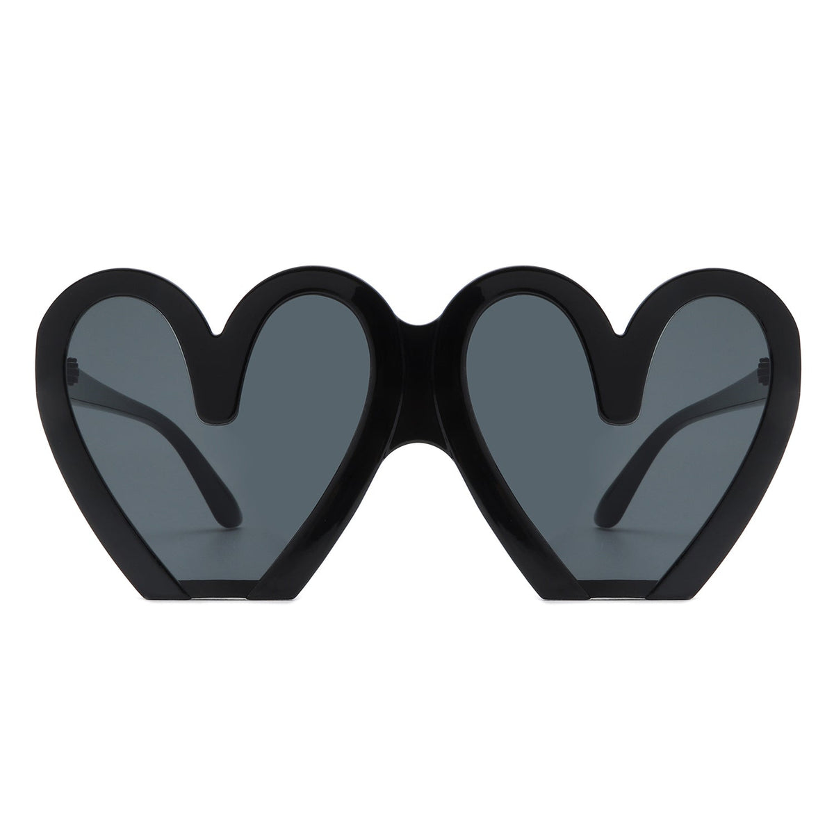 Skylette - Heart Shaped Oversized Party Fashion Sunglasses - Charming Charlie
