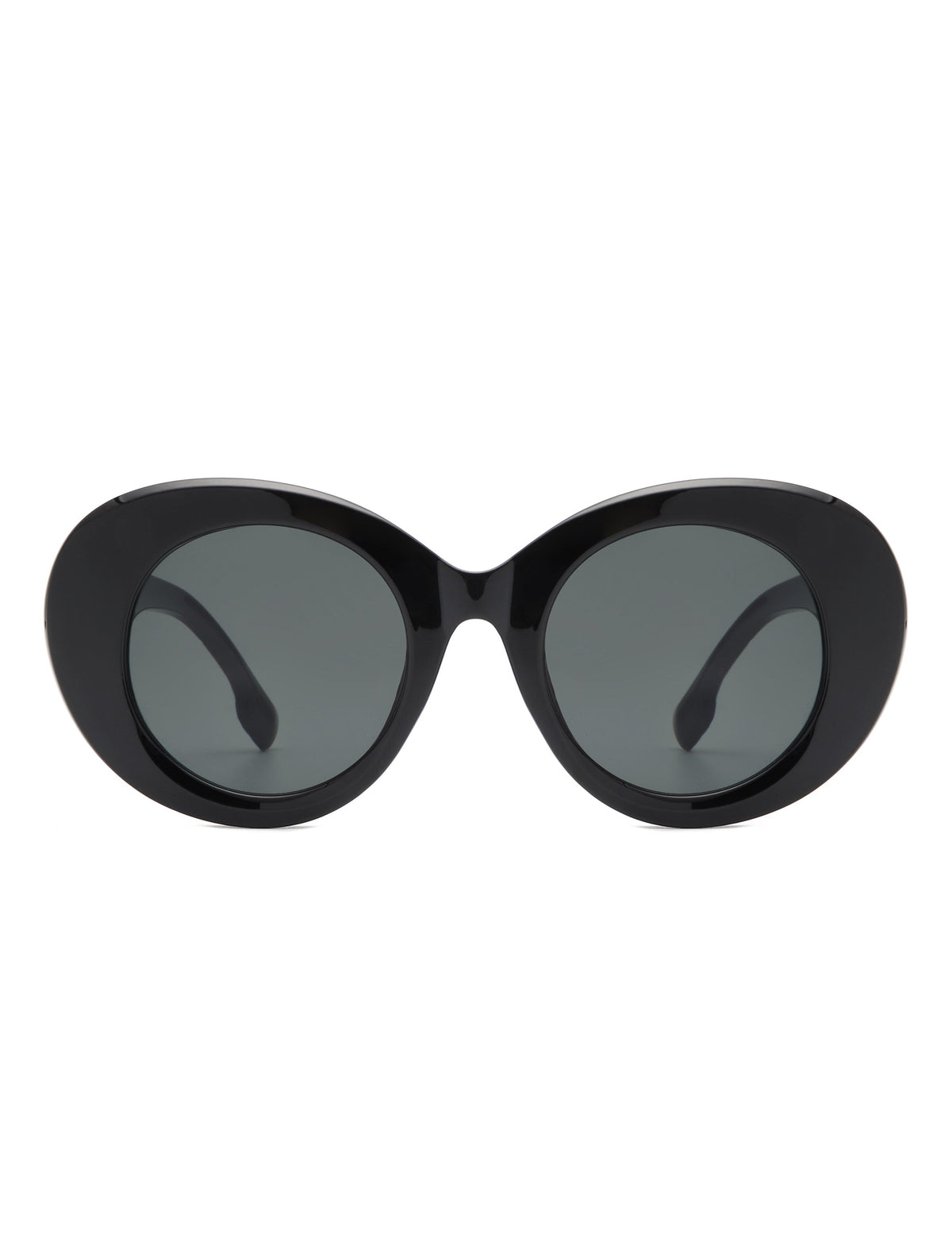 Optic - Round Oval Oversized Women's Fashion Sunglasses - Charming Charlie