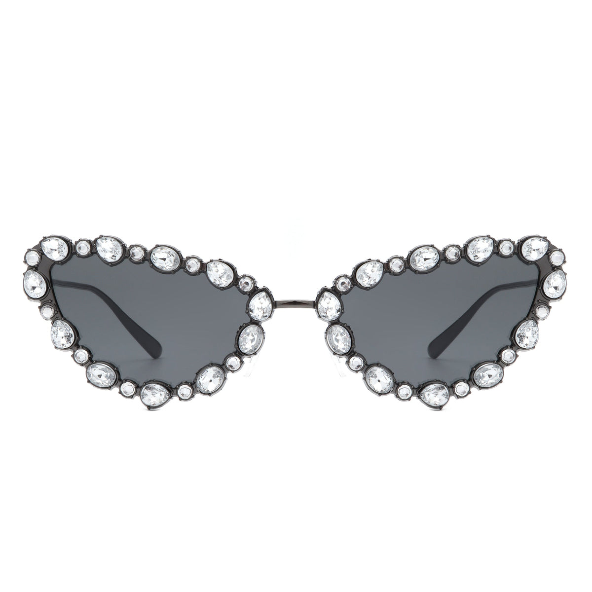 Elevate - Luxury Rhinestone Cat Eye Sunglasses - Charming Charlie