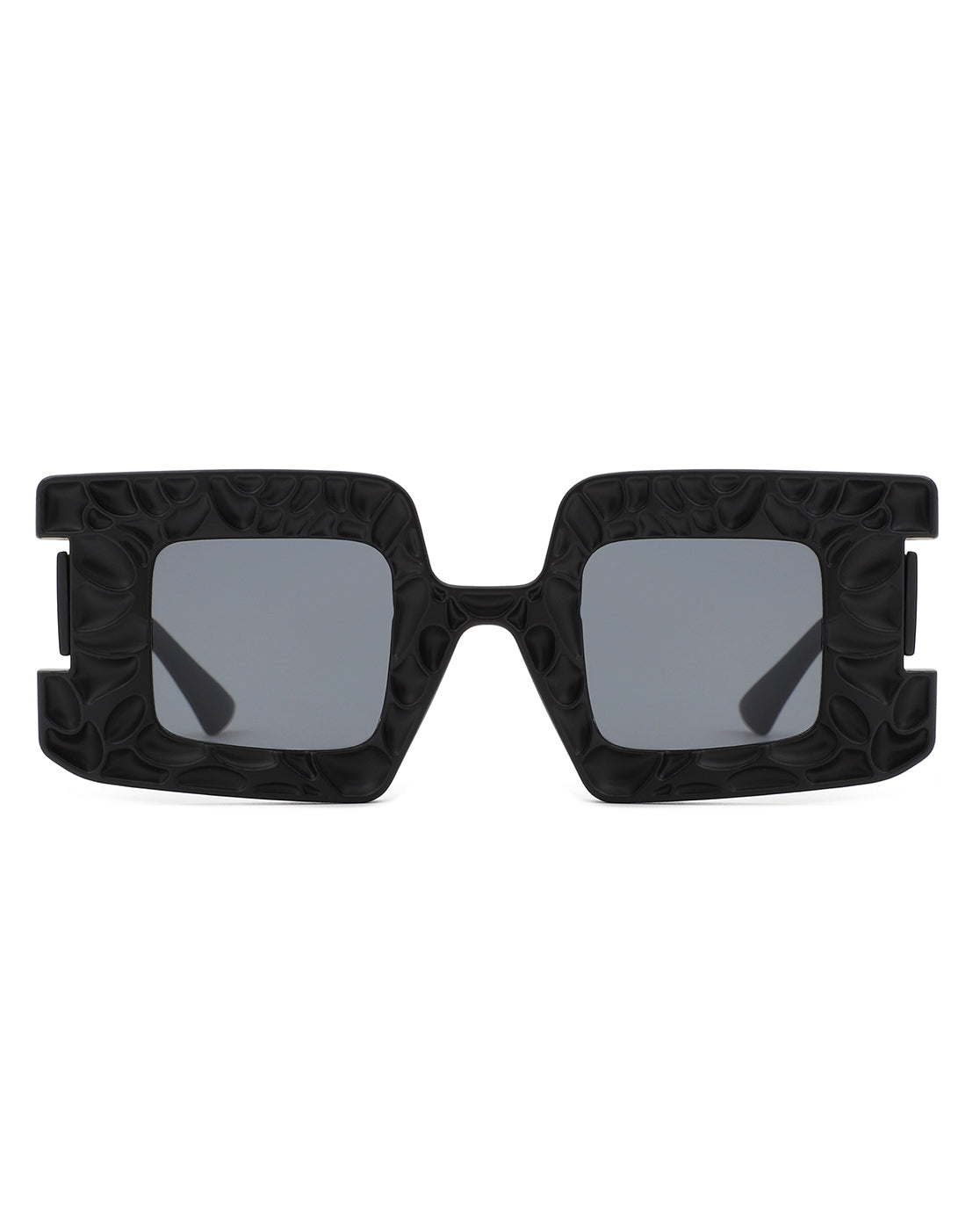 Pledge - Modern Chunky Geometric Square Fashion Sunglasses - Charming Charlie