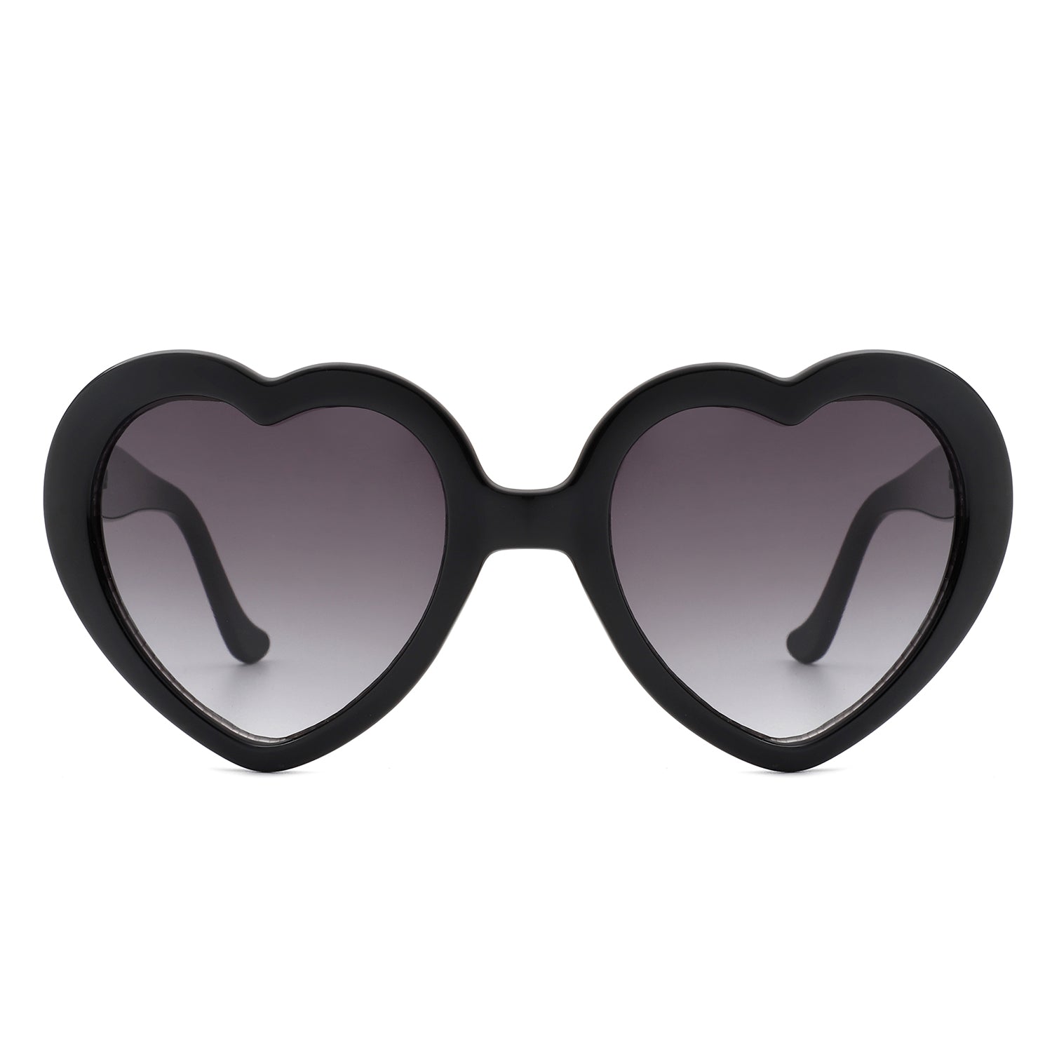 Glowlily - Playful Mod Clout Women Heart Shape Fashion Sunglasses - Charming Charlie