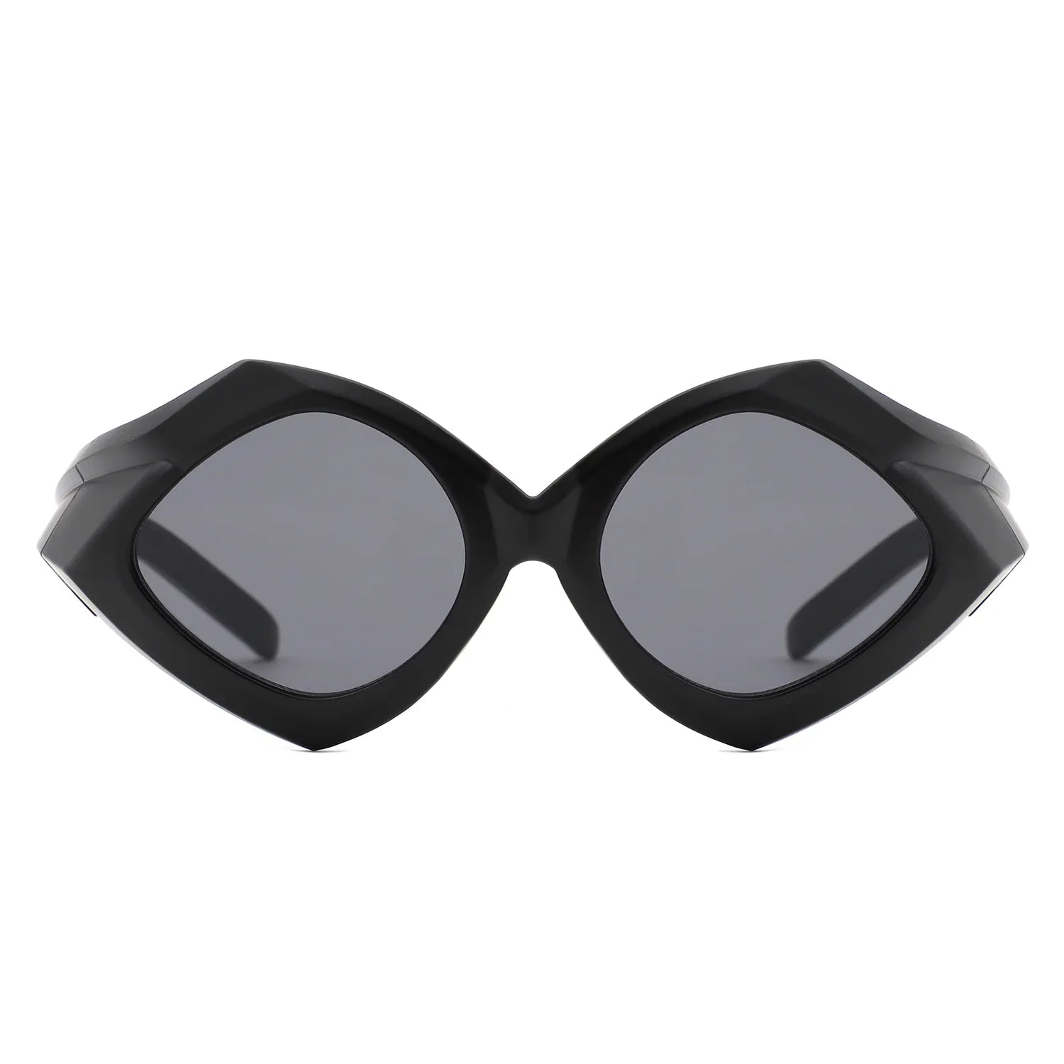 Talor - Geometric Fashion Polygon Triangle Sunglasses - Charming Charlie