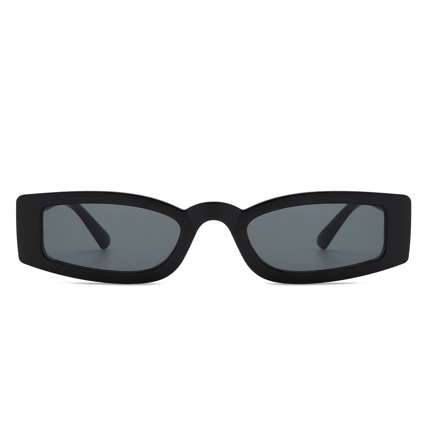 Starzest - Rectangle Slim Retro Tinted Square Vintage Narrow Sunglasses - Charming Charlie