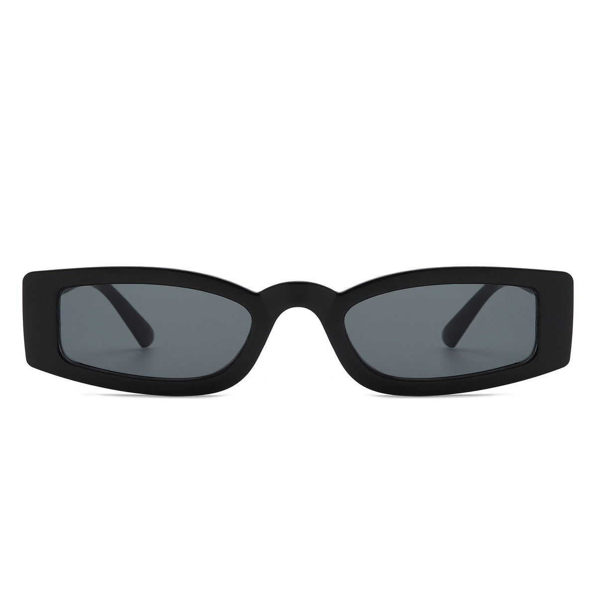 Starzest - Rectangle Slim Retro Tinted Square Vintage Narrow Sunglasses - Charming Charlie