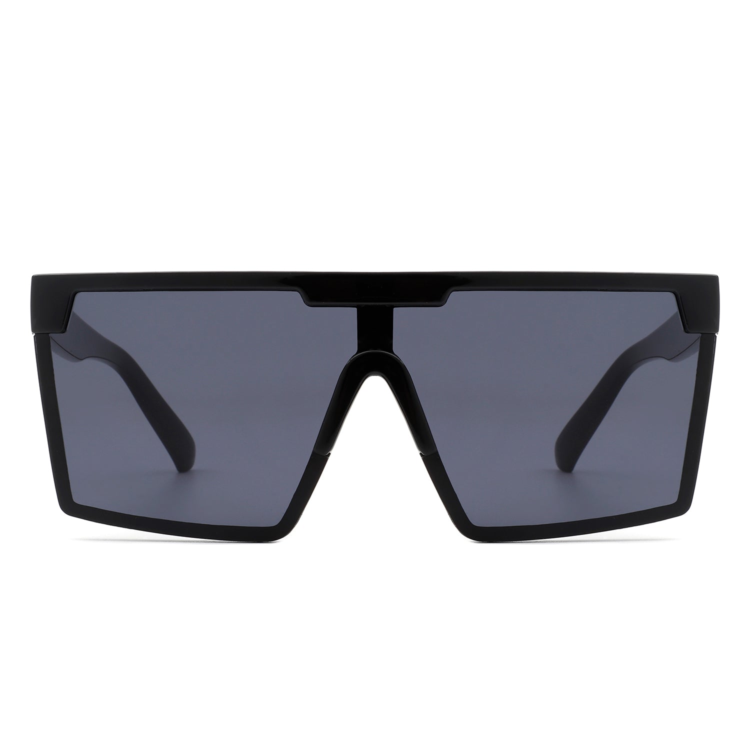 Vitalize - Oversize Retro Square Flat Top Tinted Fashion Women Sunglasses - Charming Charlie