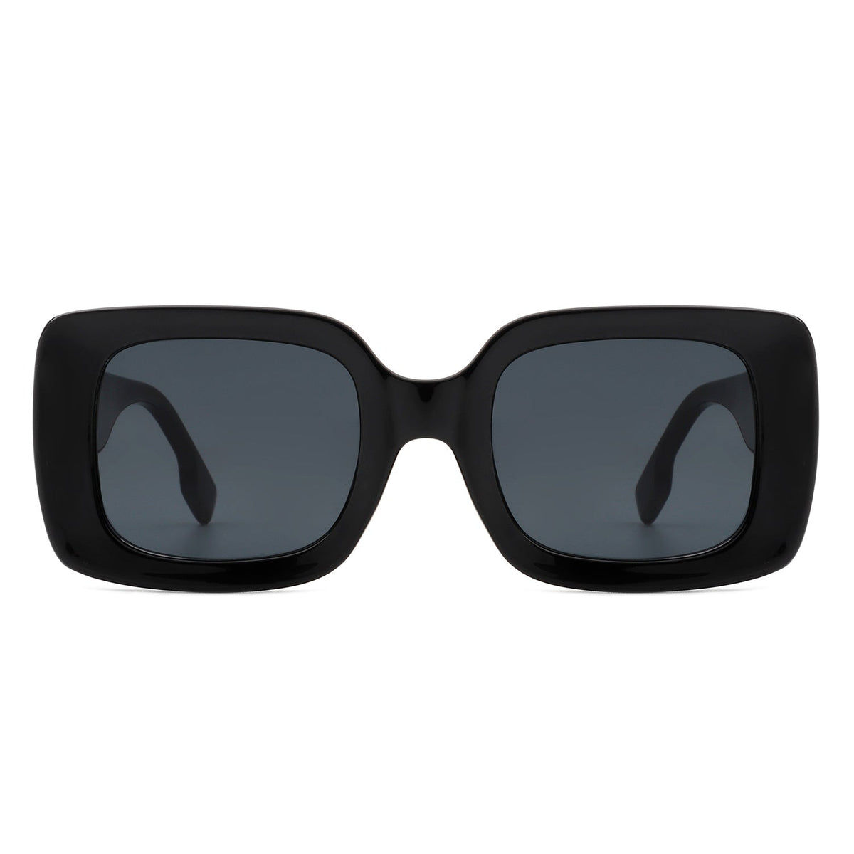 Jadestone - Square Retro Flat Top Fashion Sunglasses - Charming Charlie