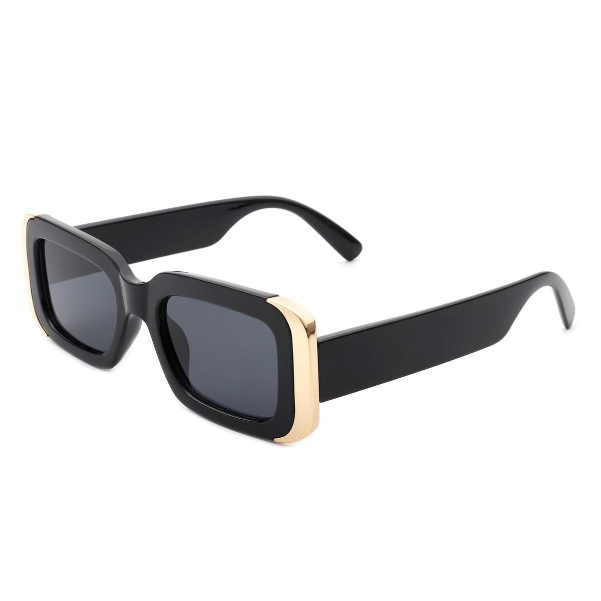 Quixotic - Rectangle Narrow Fashion Tinted Square Sunglasses - Charming Charlie