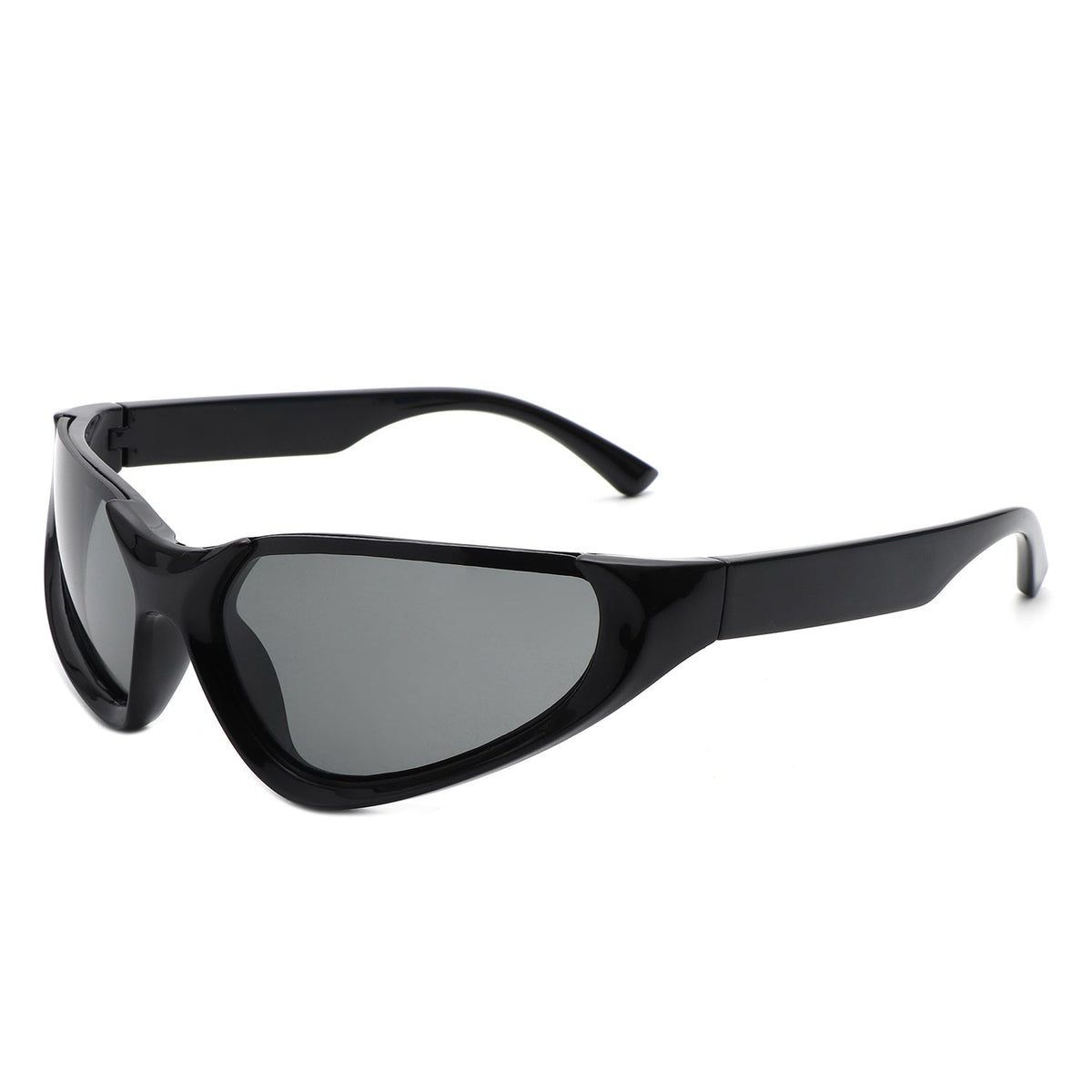 Dazzling - Rectangle Retro Fashion Wrap Around Sunglasses - Charming Charlie
