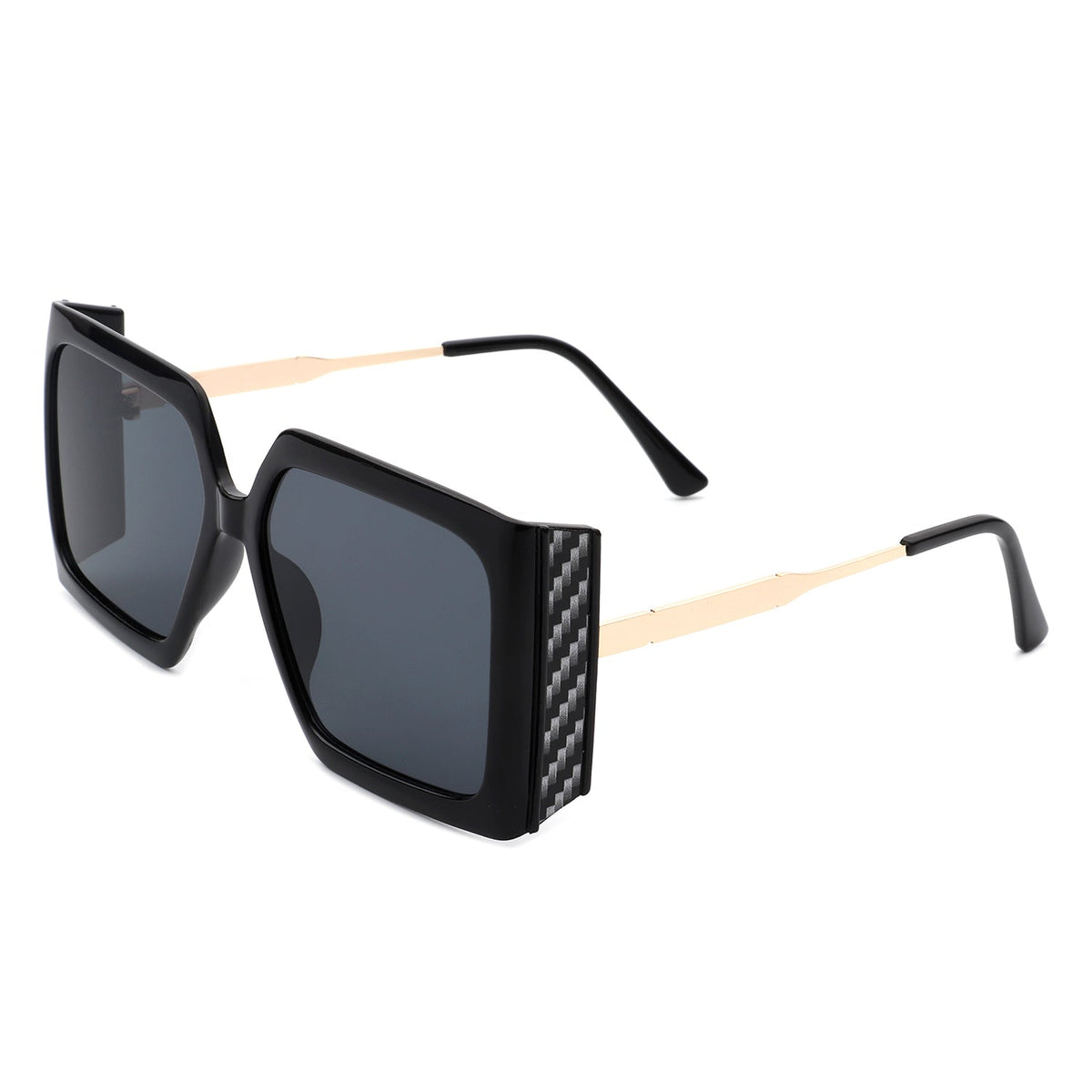 Yellowra - Women Oversize Retro Square Large Fashion Sunglasses - Charming Charlie