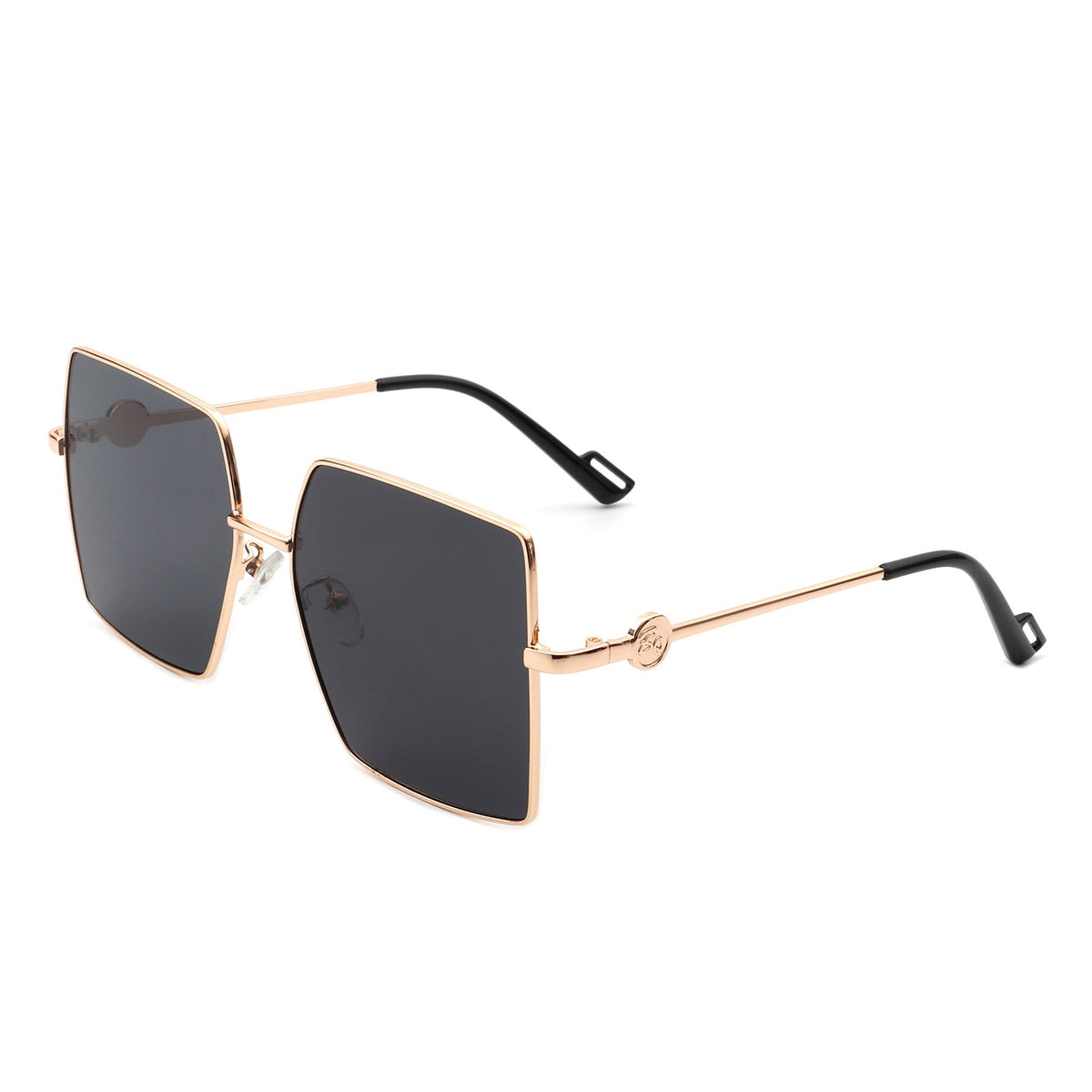 Benazia - Square Oversize Flat Top Large Tinted Women Fashion Sunglasses - Charming Charlie