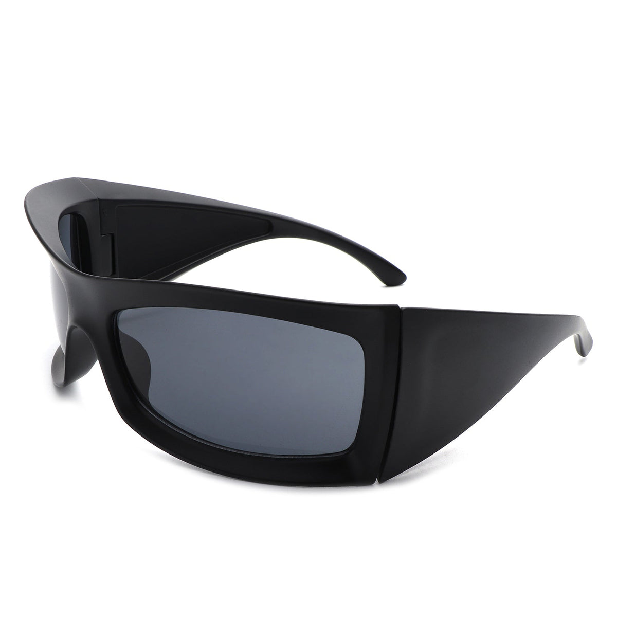 Skytalon - Square Retro Chunky Wrap Around Sunglasses - Charming Charlie