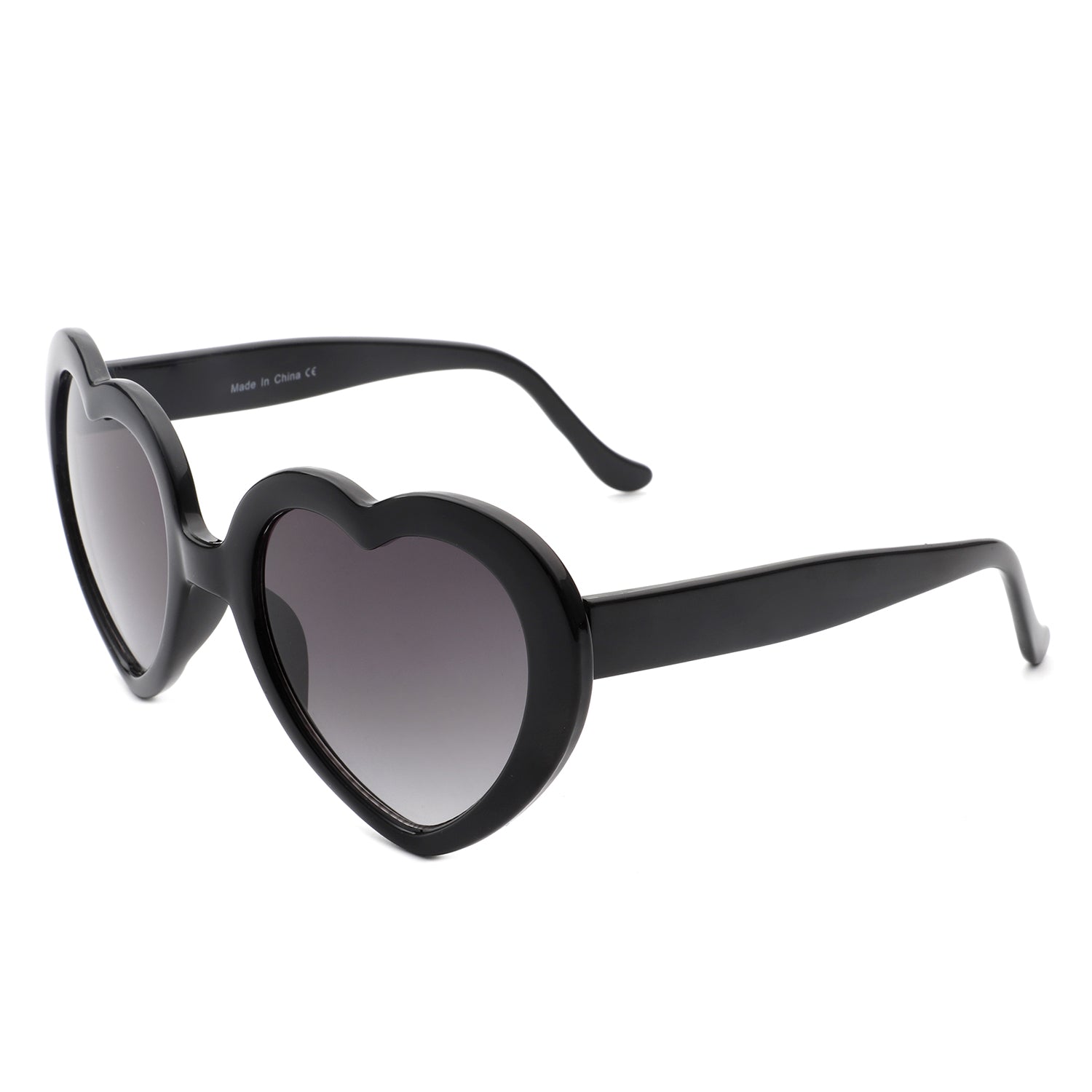 Glowlily - Playful Mod Clout Women Heart Shape Fashion Sunglasses - Charming Charlie