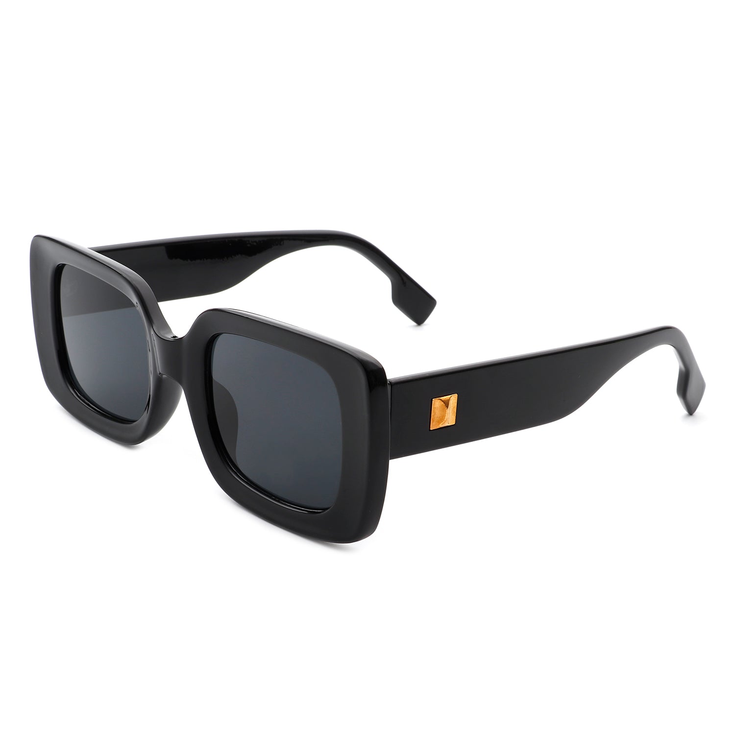Jadestone - Square Retro Flat Top Fashion Sunglasses - Charming Charlie