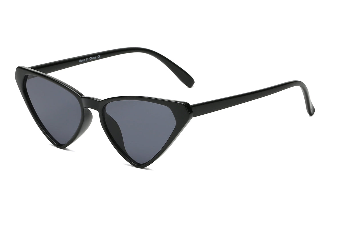 Samara | Women High Pointed Retro Cat Eye Sunglasses - Charming Charlie