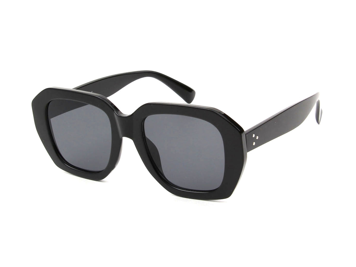 Sheridan | Women Square Oversize Fashion Sunglasses - Charming Charlie