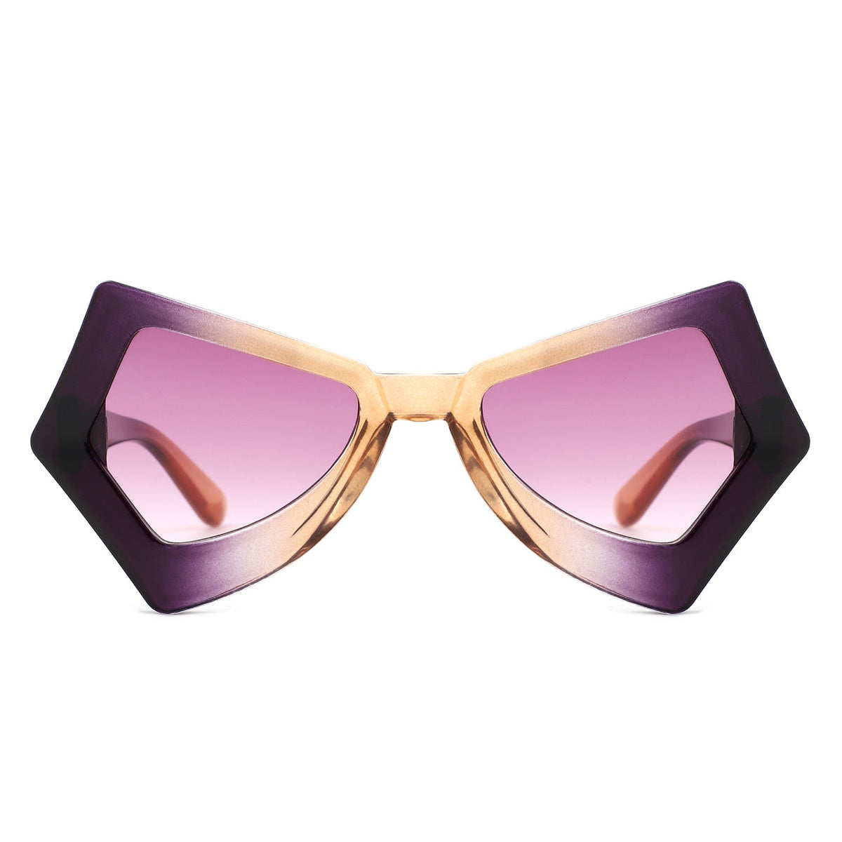 Nymeria - Irregular Sharp Geometric Fashion Women's Sunglasses - Charming Charlie