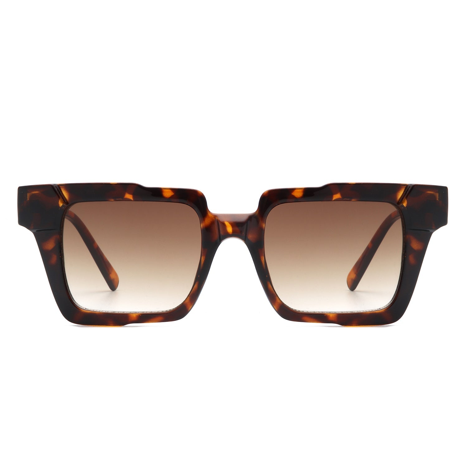 Xeno - Flat Top Geometric Fashion Square Sunglasses - Charming Charlie