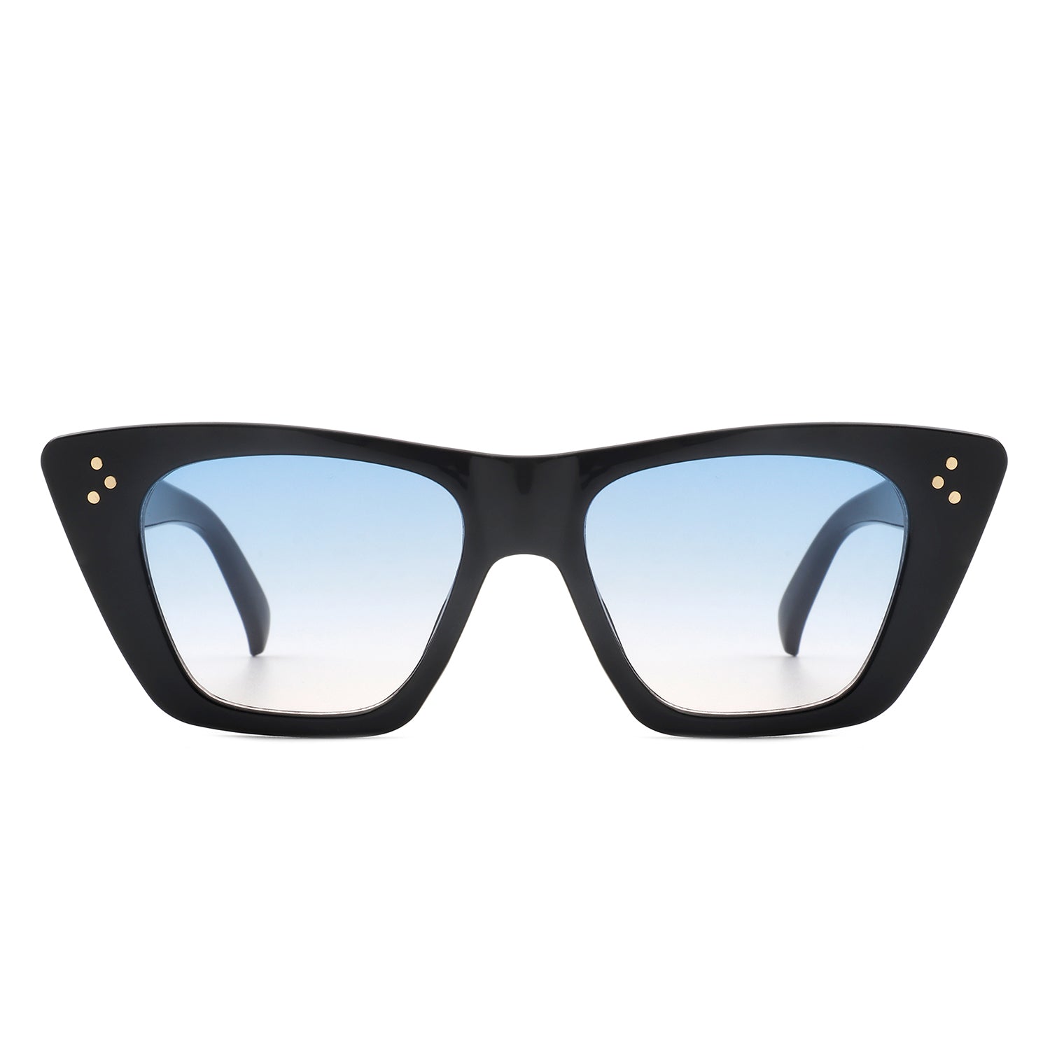 Lightnin - Women Retro Cat Eye Fashion Square Sunglasses - Charming Charlie