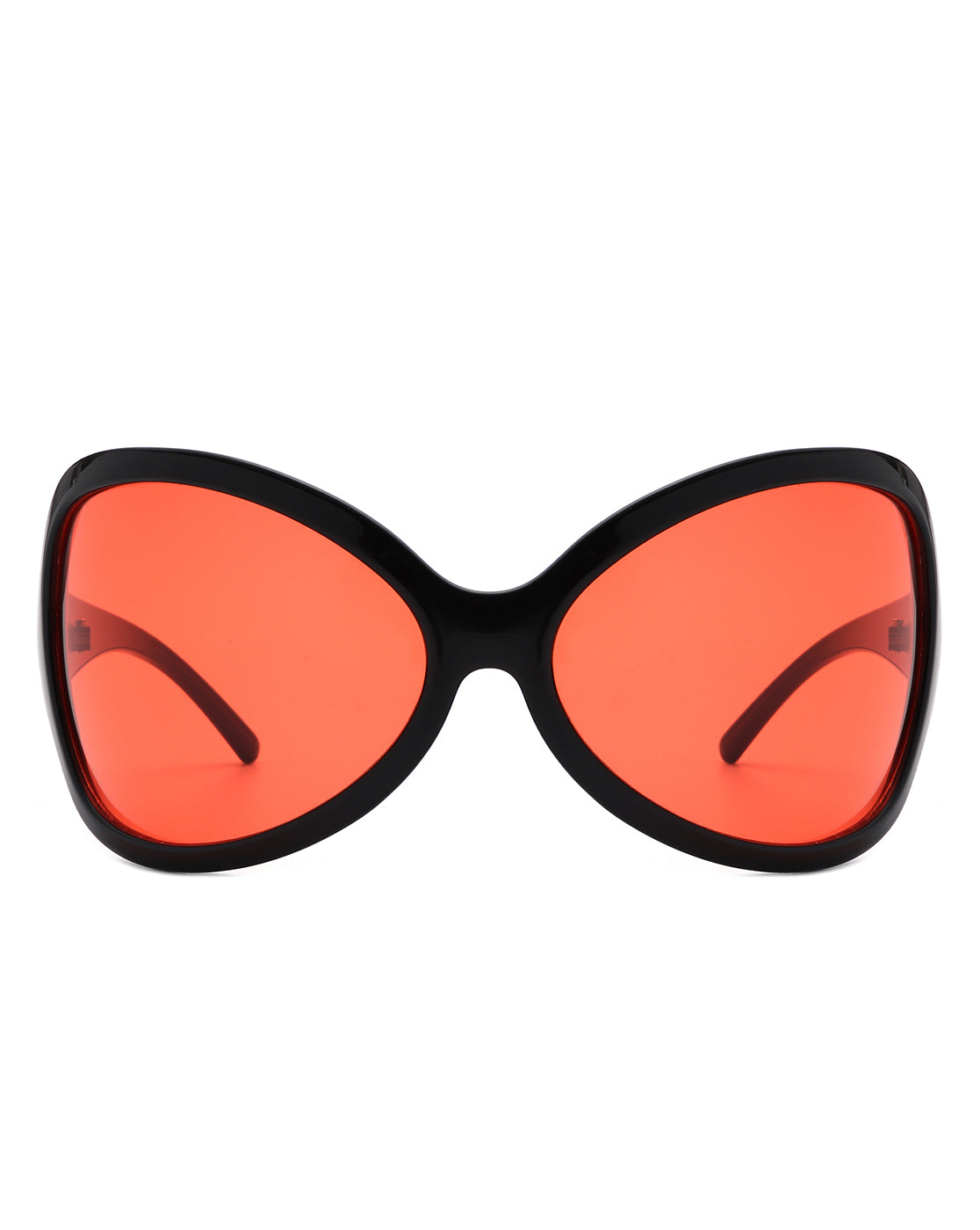 Luna - Oversize Triangle Butterfly Shape Fashion Women Sunglasses - Charming Charlie