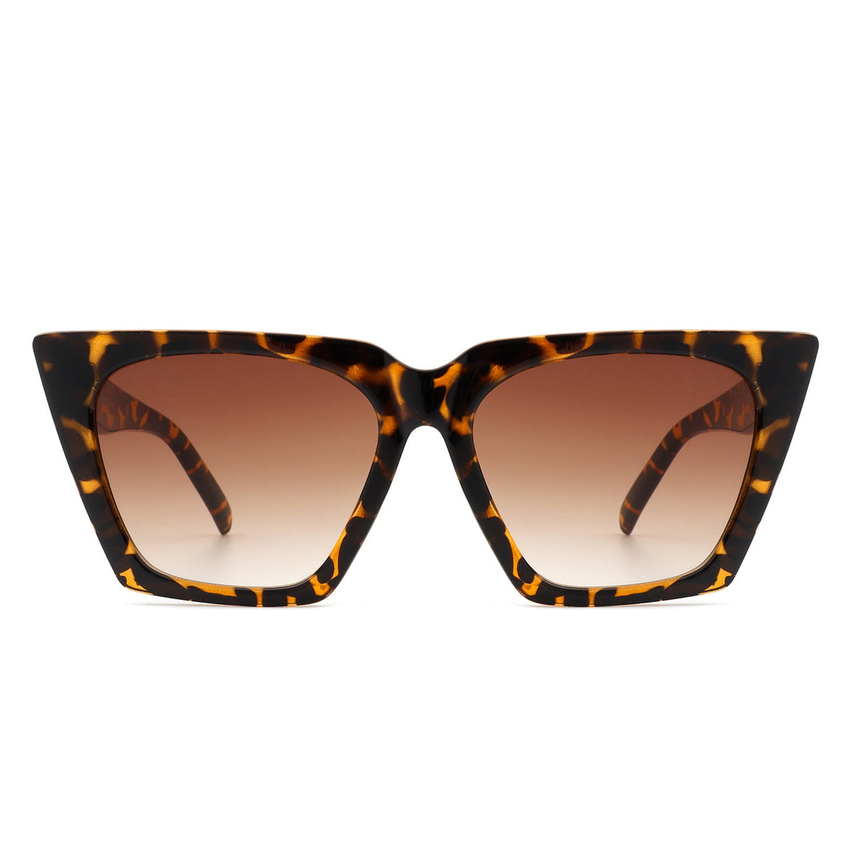 Flarebit - Women Cat Eye Retro Oversize Fashion Square Sunglasses - Charming Charlie