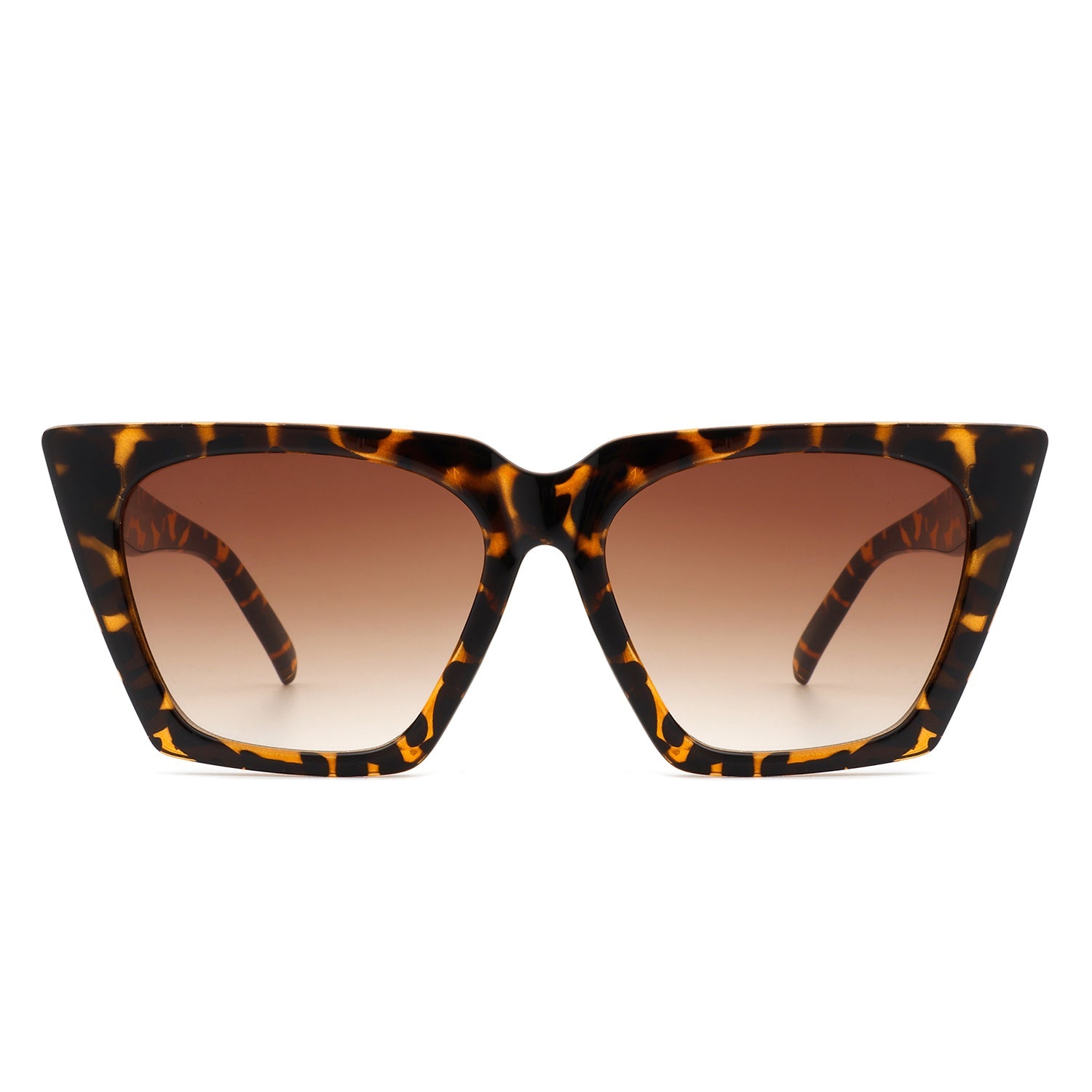 Flarebit - Women Cat Eye Retro Oversize Fashion Square Sunglasses - Charming Charlie