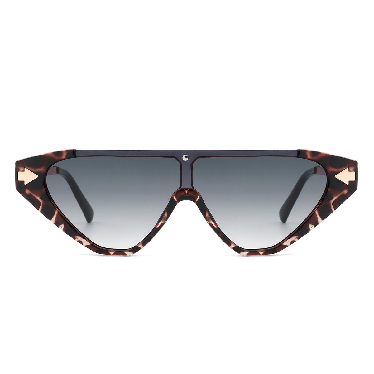Zedillia - Triangle Mod Irregular Fashion Vintage Geometric Retro Sunglasses - Charming Charlie