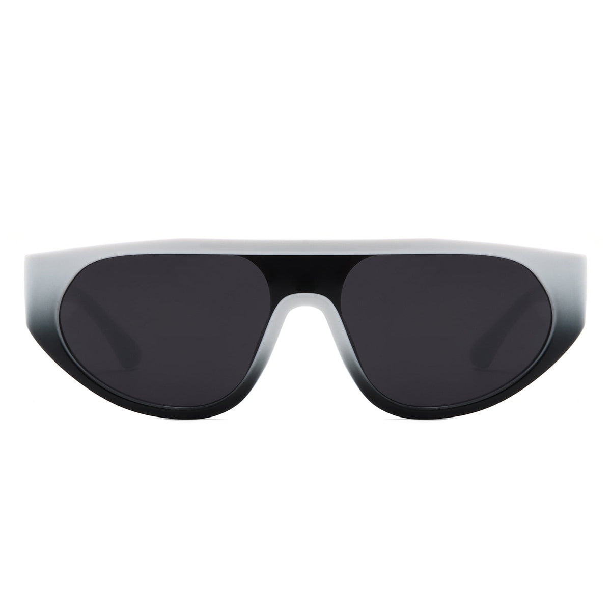Isolde - Round Flat Top Retro Fashion Sunglasses - Charming Charlie