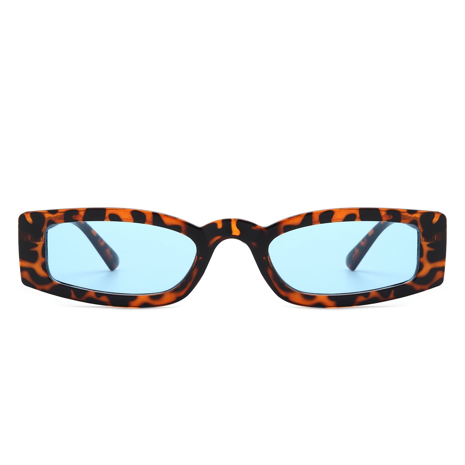 Starzest - Rectangle Slim Retro Tinted Square Vintage Narrow Sunglasses - Charming Charlie