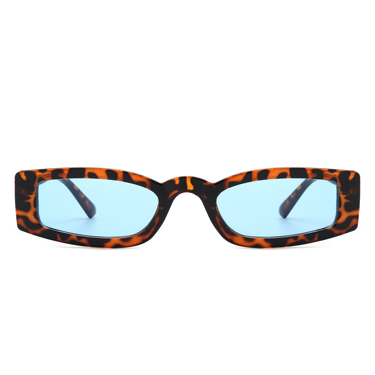 Starzest - Rectangle Slim Retro Tinted Square Vintage Narrow Sunglasses - Charming Charlie