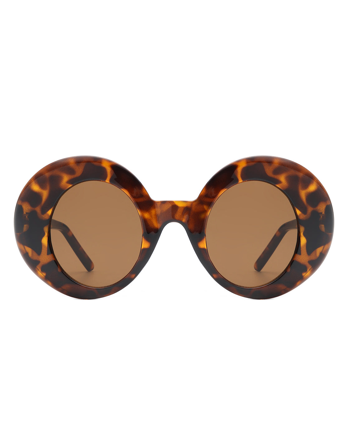 Yoke - Retro Chic Fashion Oversized Round Women's Sunglasses - Charming Charlie