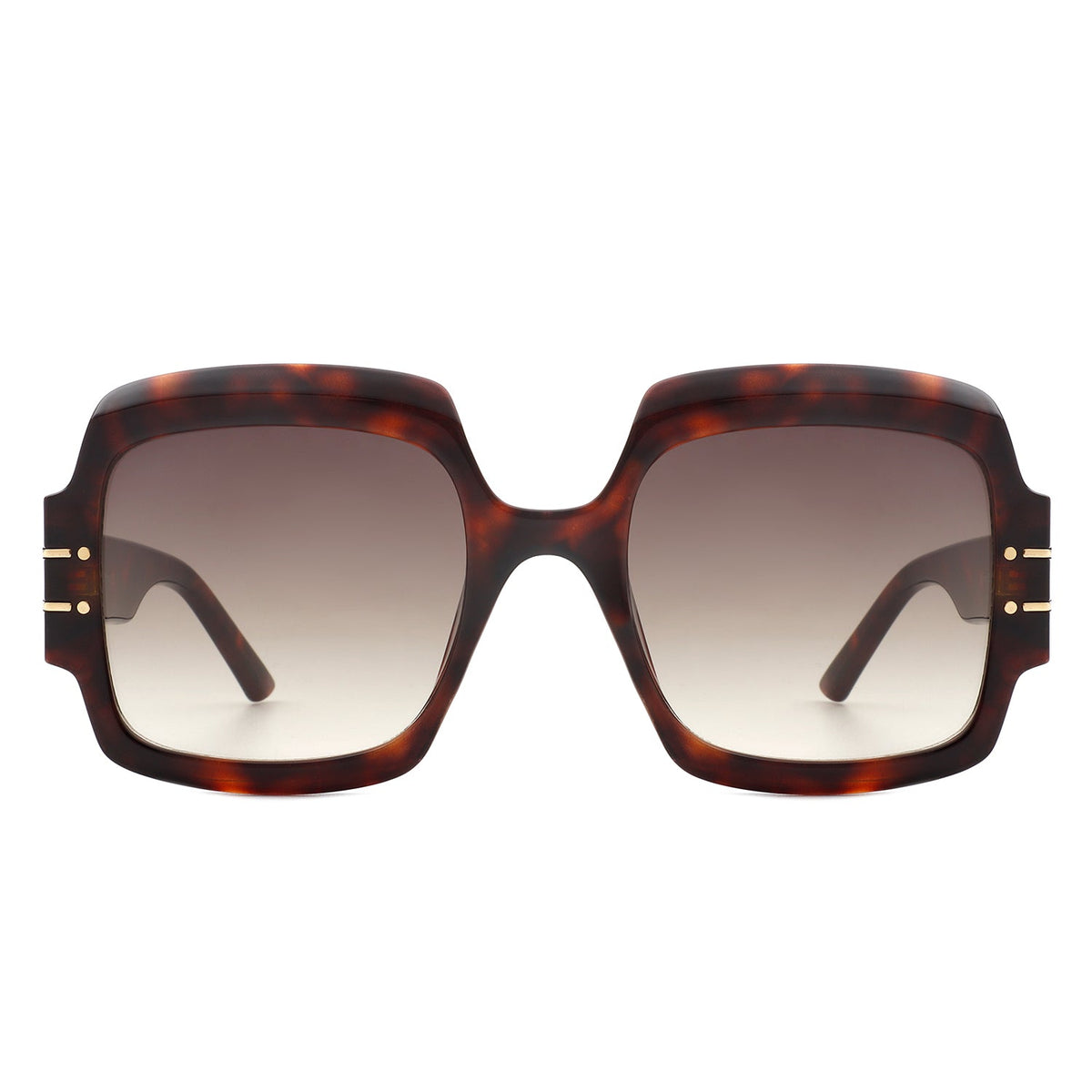 Emblazon - Women Oversize Flat Top Fashion Square Sunglasses - Charming Charlie
