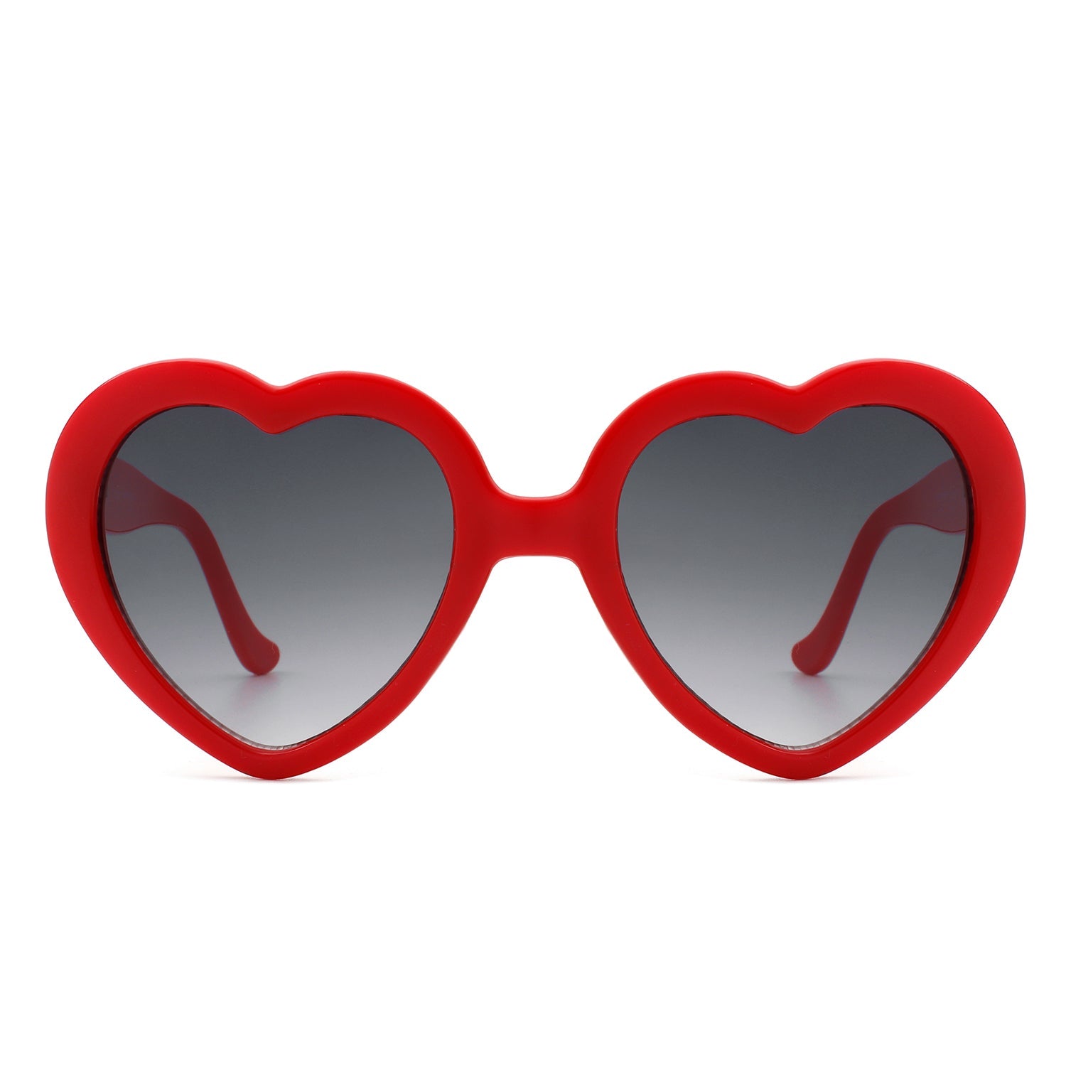 Glowlily - Playful Mod Clout Women Heart Shape Fashion Sunglasses - Charming Charlie