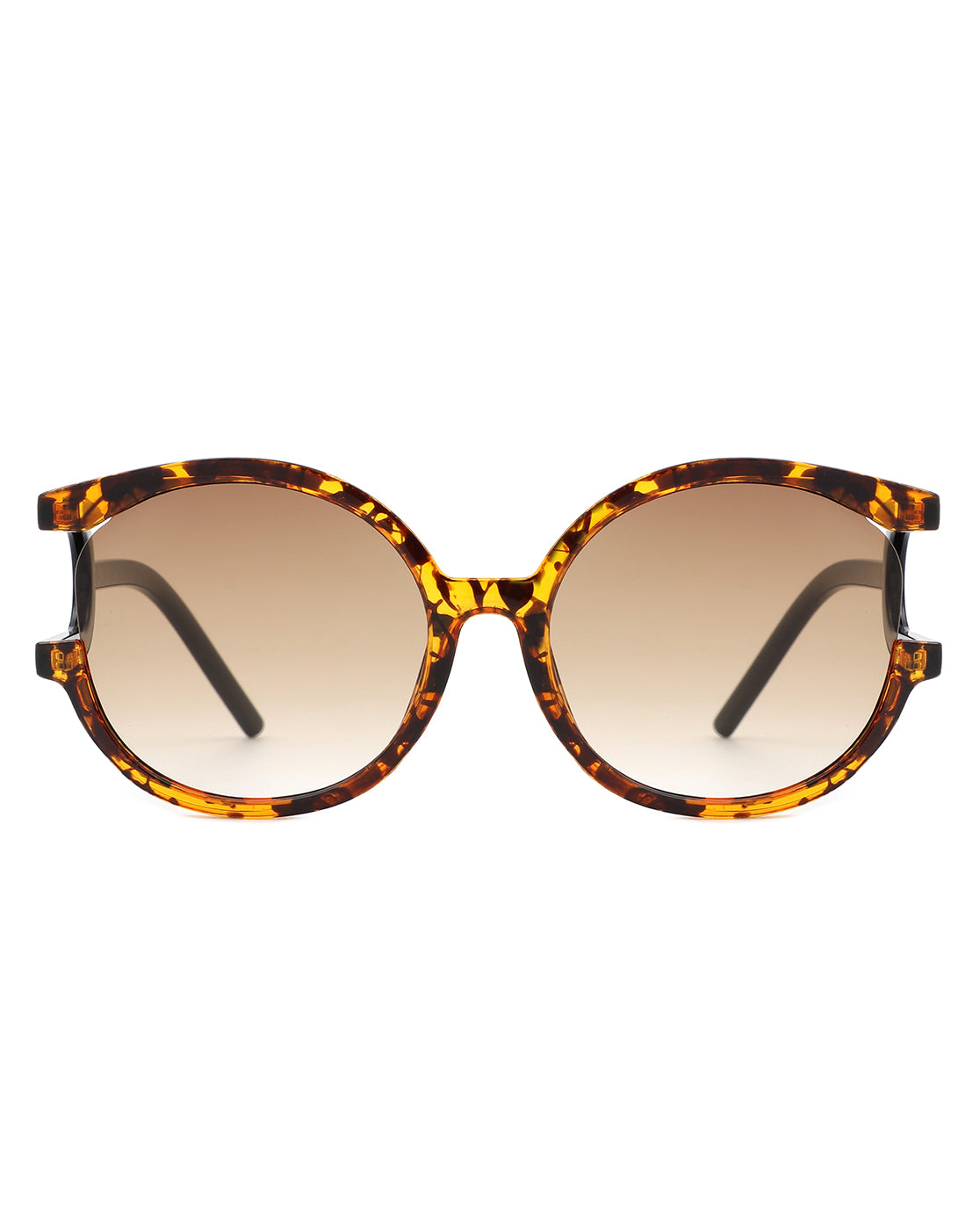 Iloria - Oversized Fashion Irregular Round Sunglasses - Charming Charlie