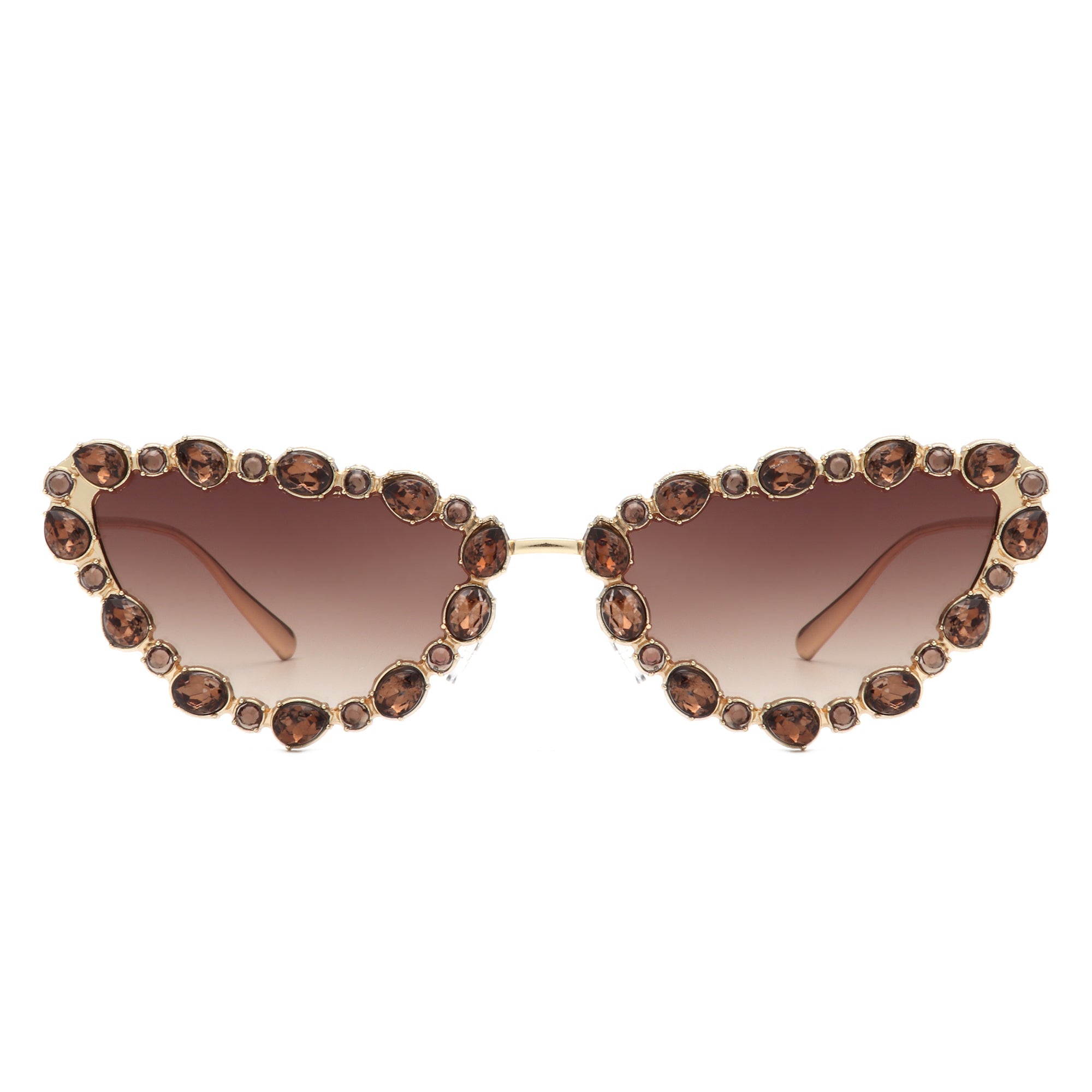 Elevate - Luxury Rhinestone Cat Eye Sunglasses - Charming Charlie