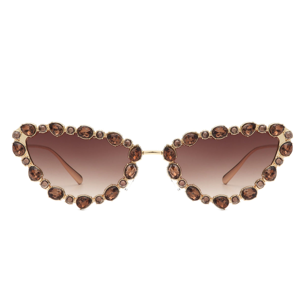 Elevate - Luxury Rhinestone Cat Eye Sunglasses - Charming Charlie