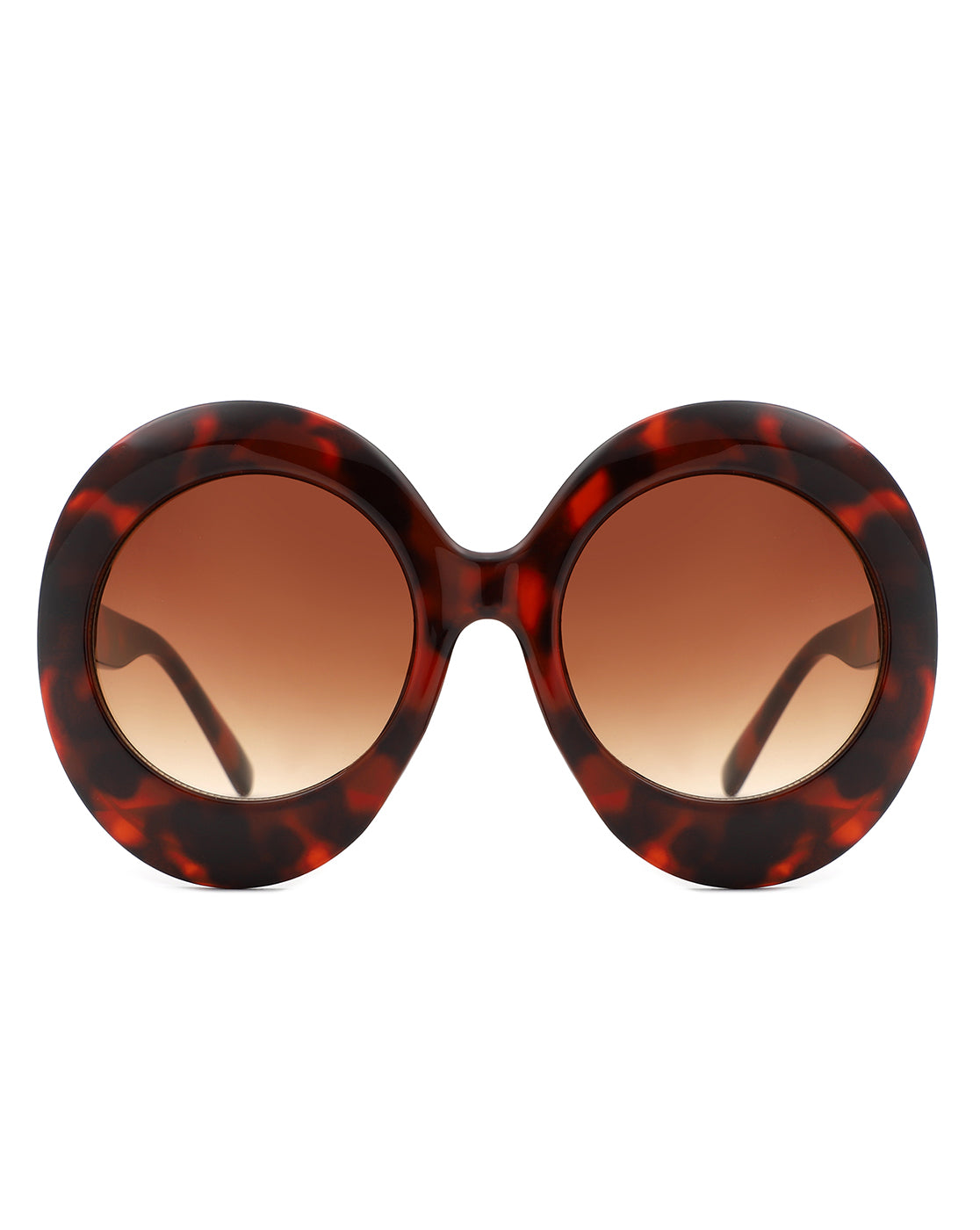 Quest - Oversized Oval Round Women's Fashion Sunglasses - Charming Charlie
