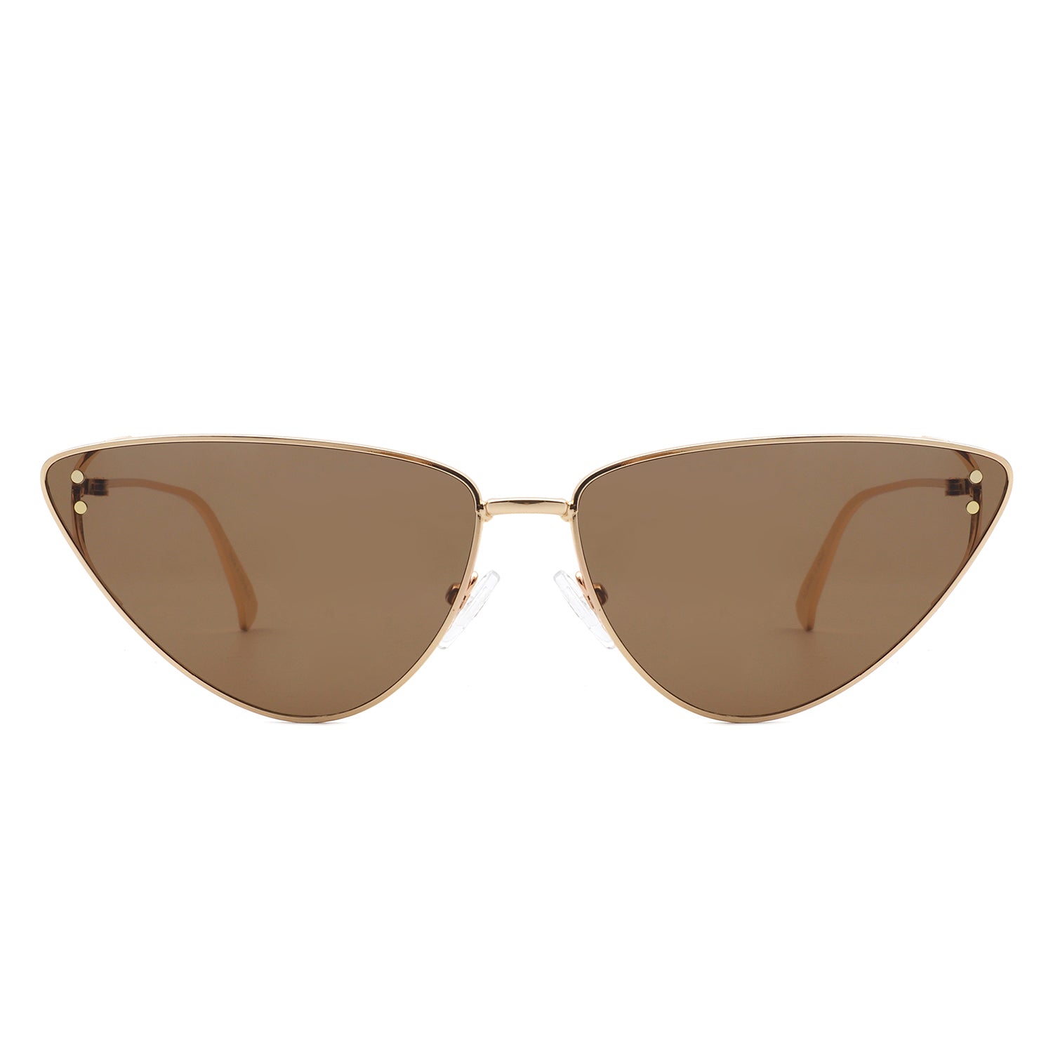 Windflow - Retro Tinted Flat Lens Fashion Cat Eye Sunglasses - Charming Charlie