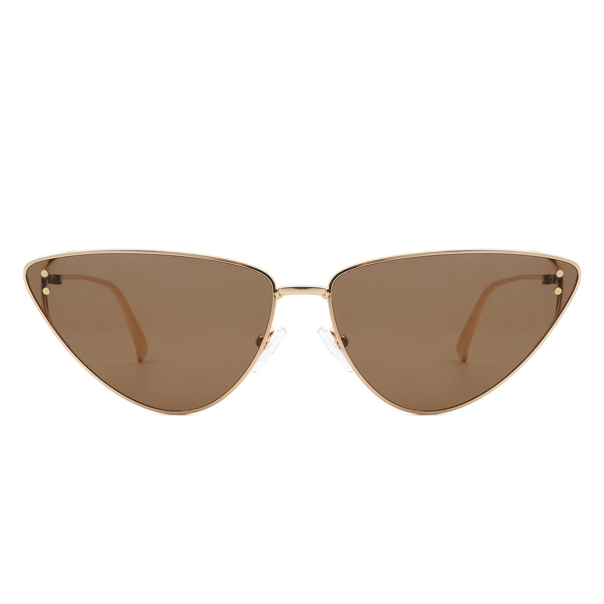 Windflow - Retro Tinted Flat Lens Fashion Cat Eye Sunglasses - Charming Charlie