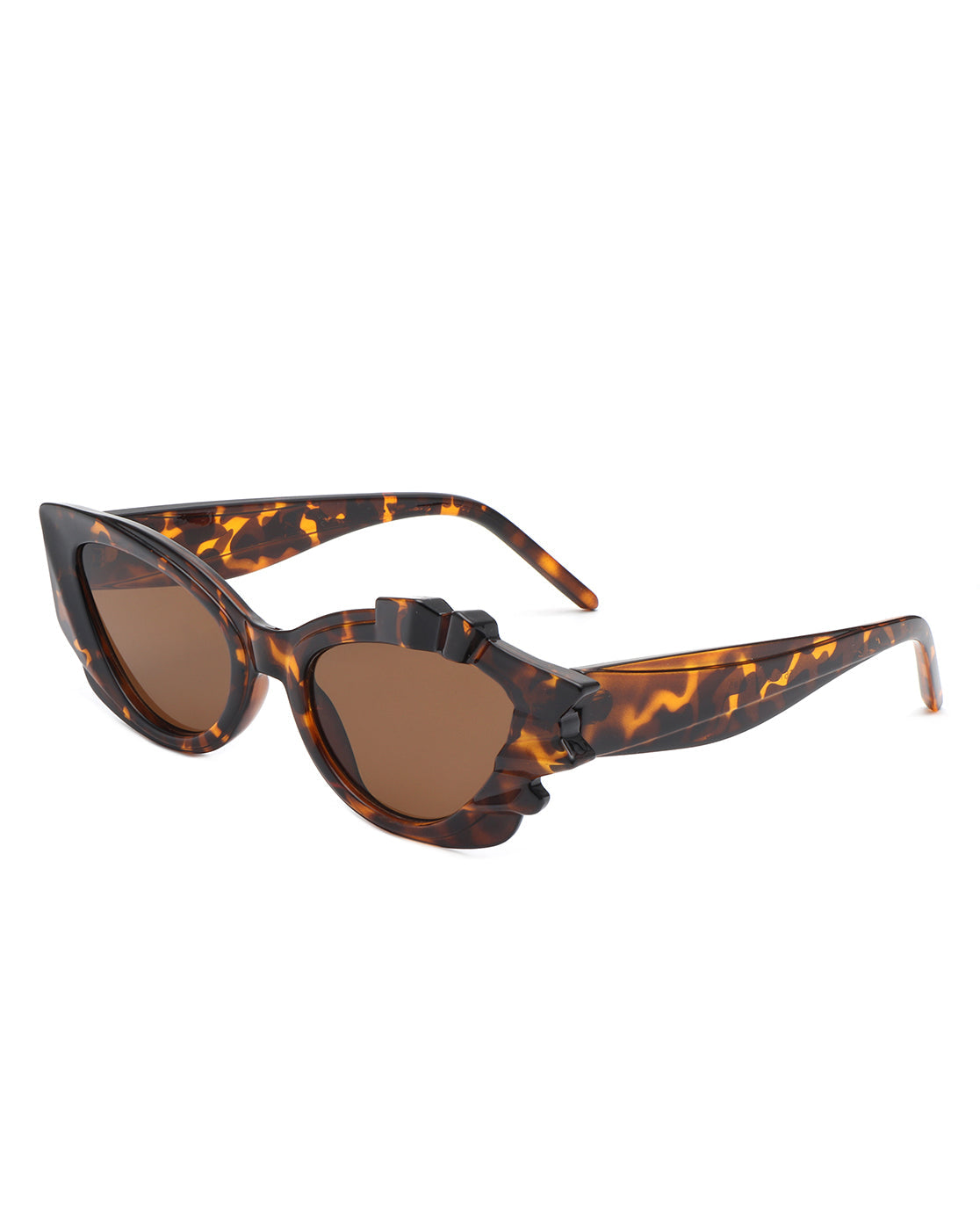 Sonic - Chic Irregular Cat Eye Women's Fashion Sunglasses - Charming Charlie