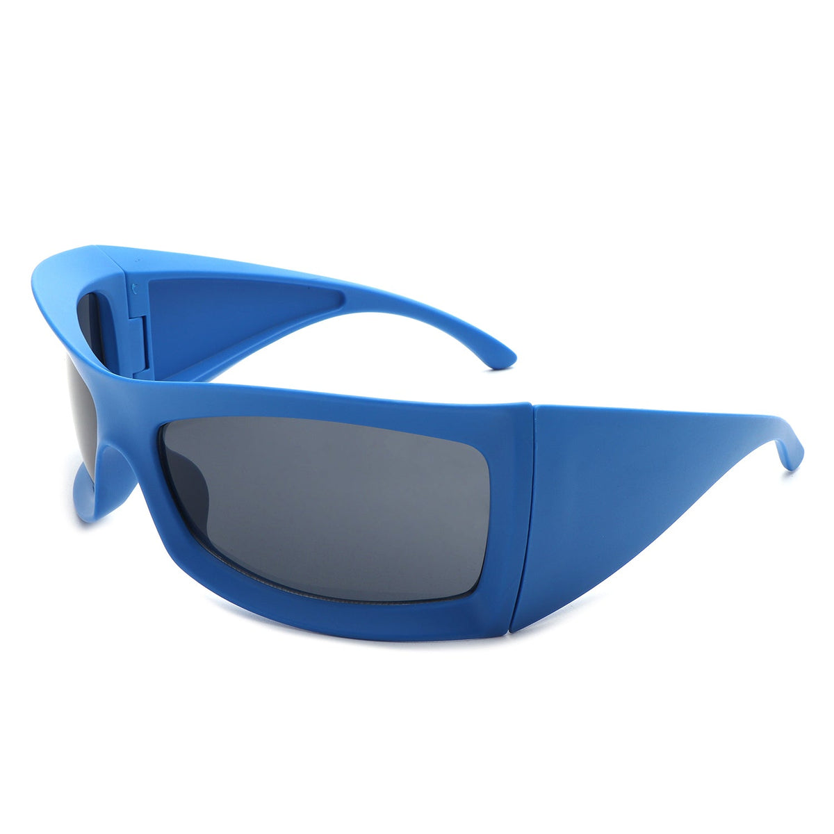 Skytalon - Square Retro Chunky Wrap Around Sunglasses - Charming Charlie
