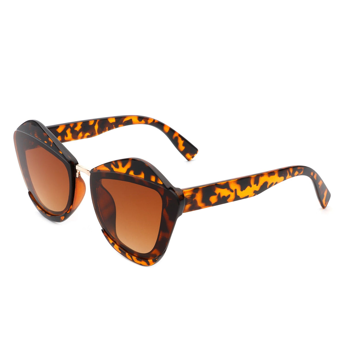 Infernia - Women Square Fashion Irregular Cat Eye Sunglasses - Charming Charlie
