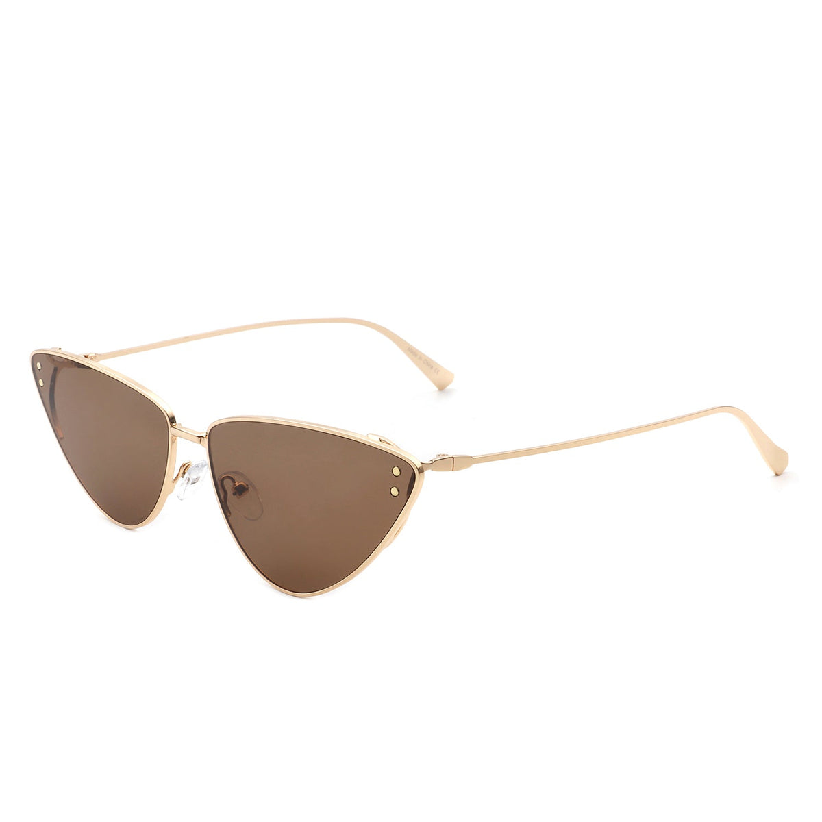Windflow - Retro Tinted Flat Lens Fashion Cat Eye Sunglasses - Charming Charlie