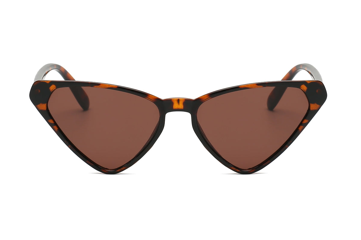 Samara | Women High Pointed Retro Cat Eye Sunglasses - Charming Charlie
